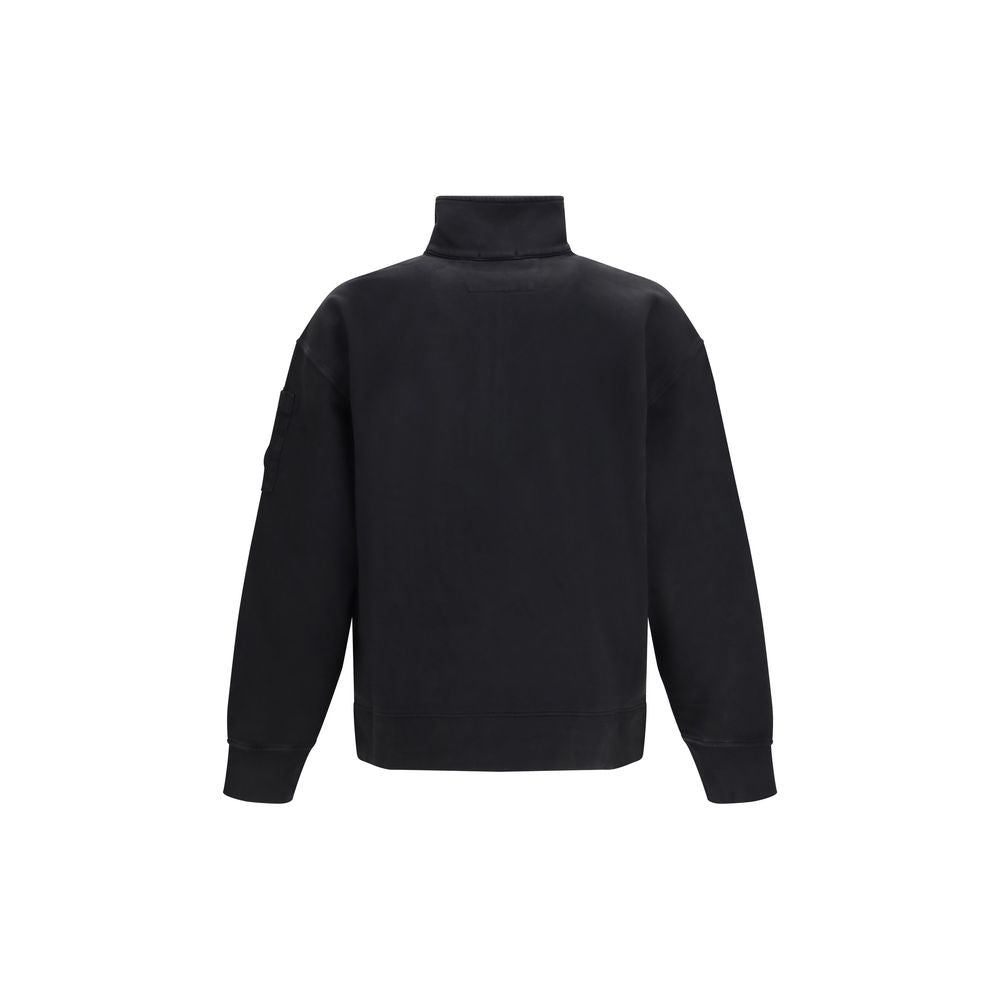 C.P. Company Black Cotton Sweatshirt