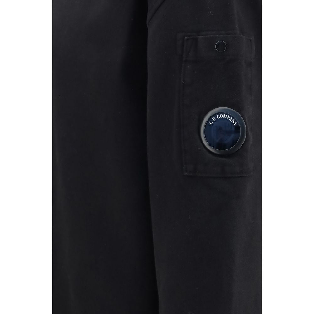 C.P. Company Black Cotton Sweatshirt