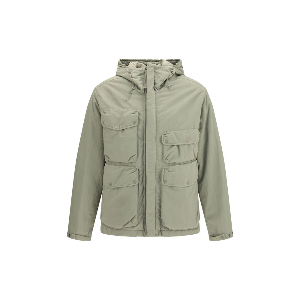 C.P. Company Gray Polyamide Full-Length Jacket