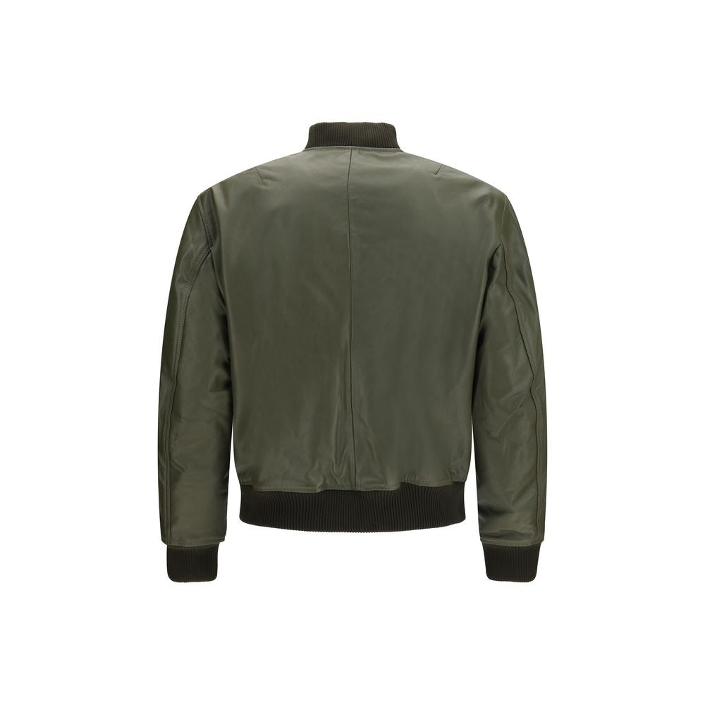 Sunflower Bicolor Calf Leather Bos Taurus Leather Jacket