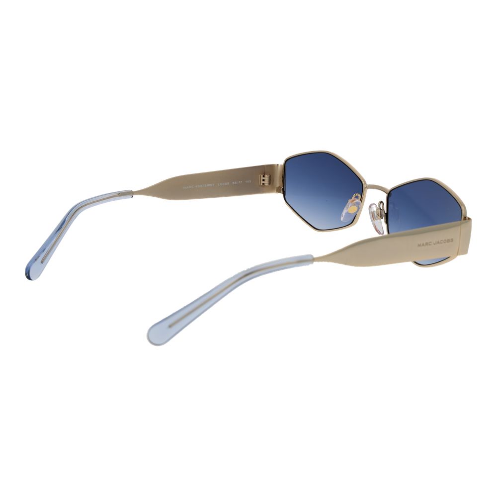 Marc Jacobs Gold Metal Sunglasses