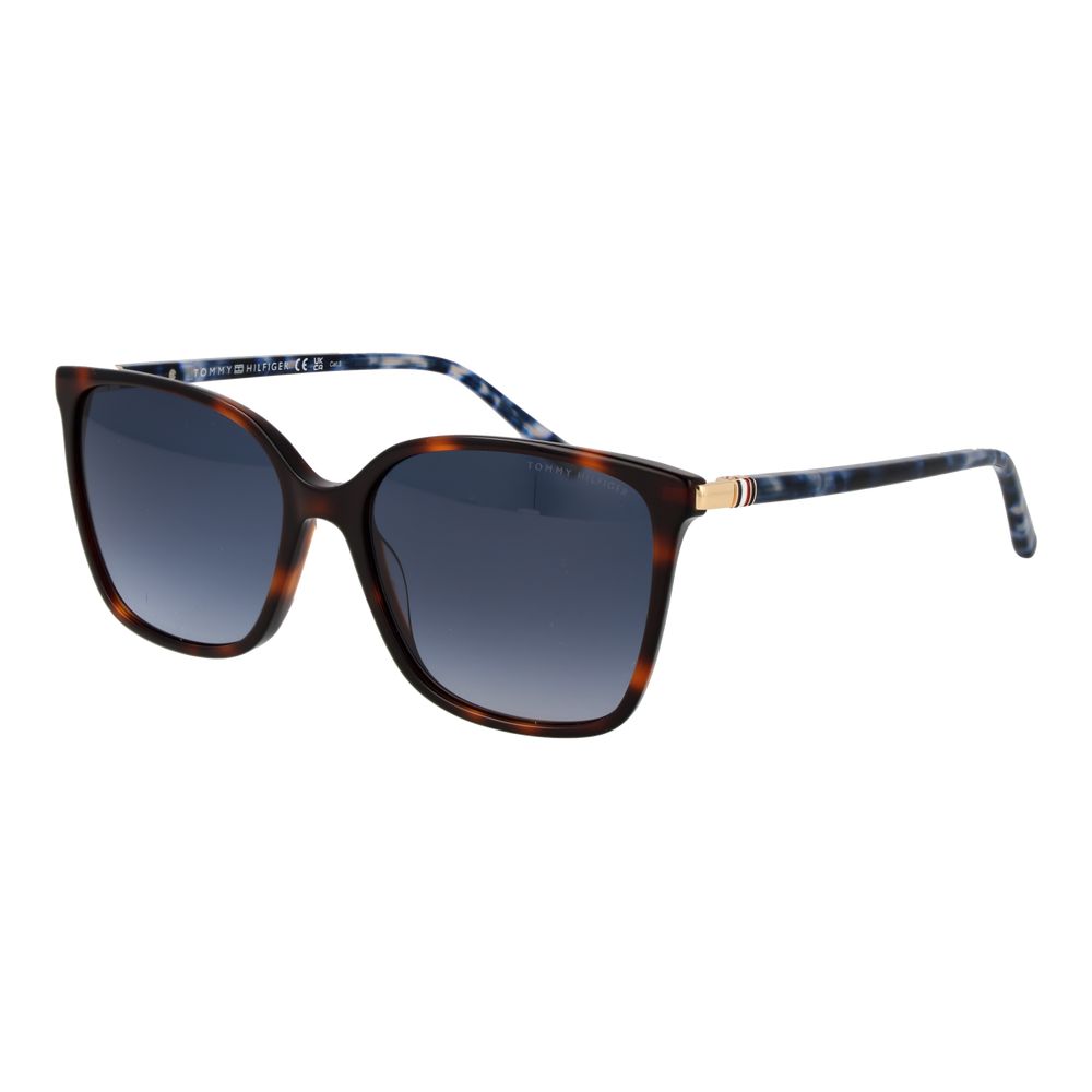 Tommy Hilfiger Brown Acetate Sunglasses