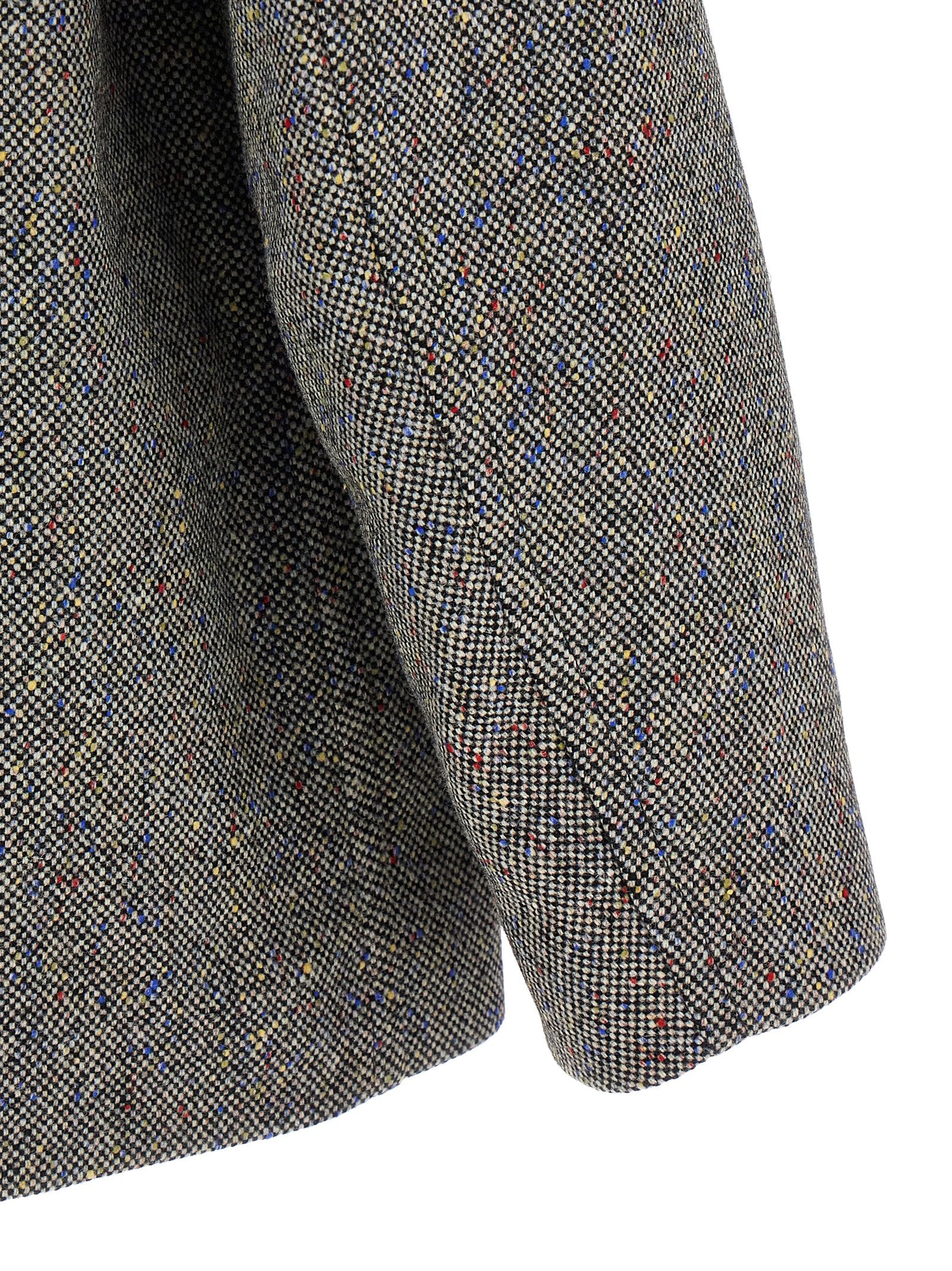 Dries Van Noten Gray Wool Coat