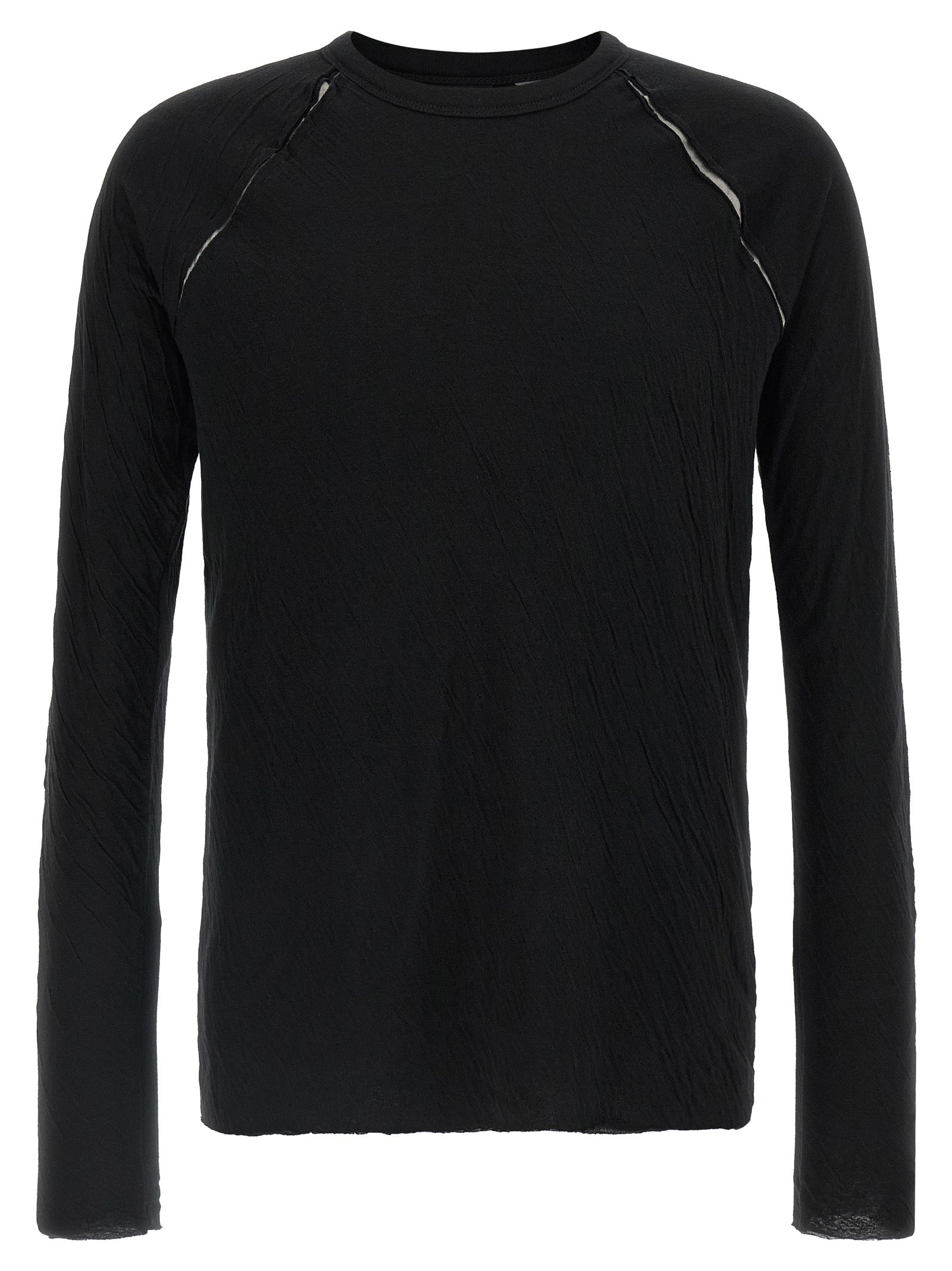 Thom Krom Black Cotton T-Shirt