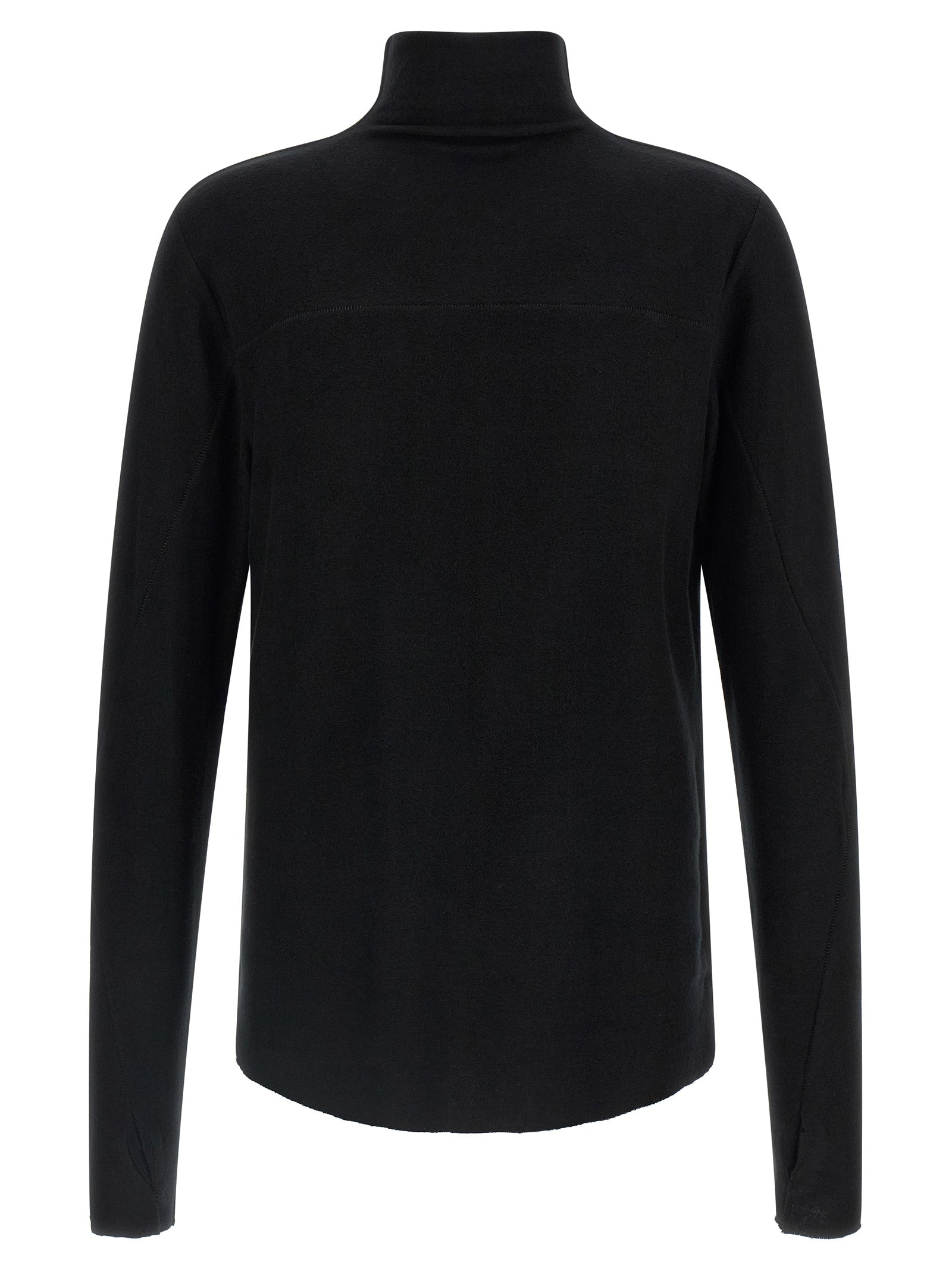 Thom Krom Black Viscose Cardigan