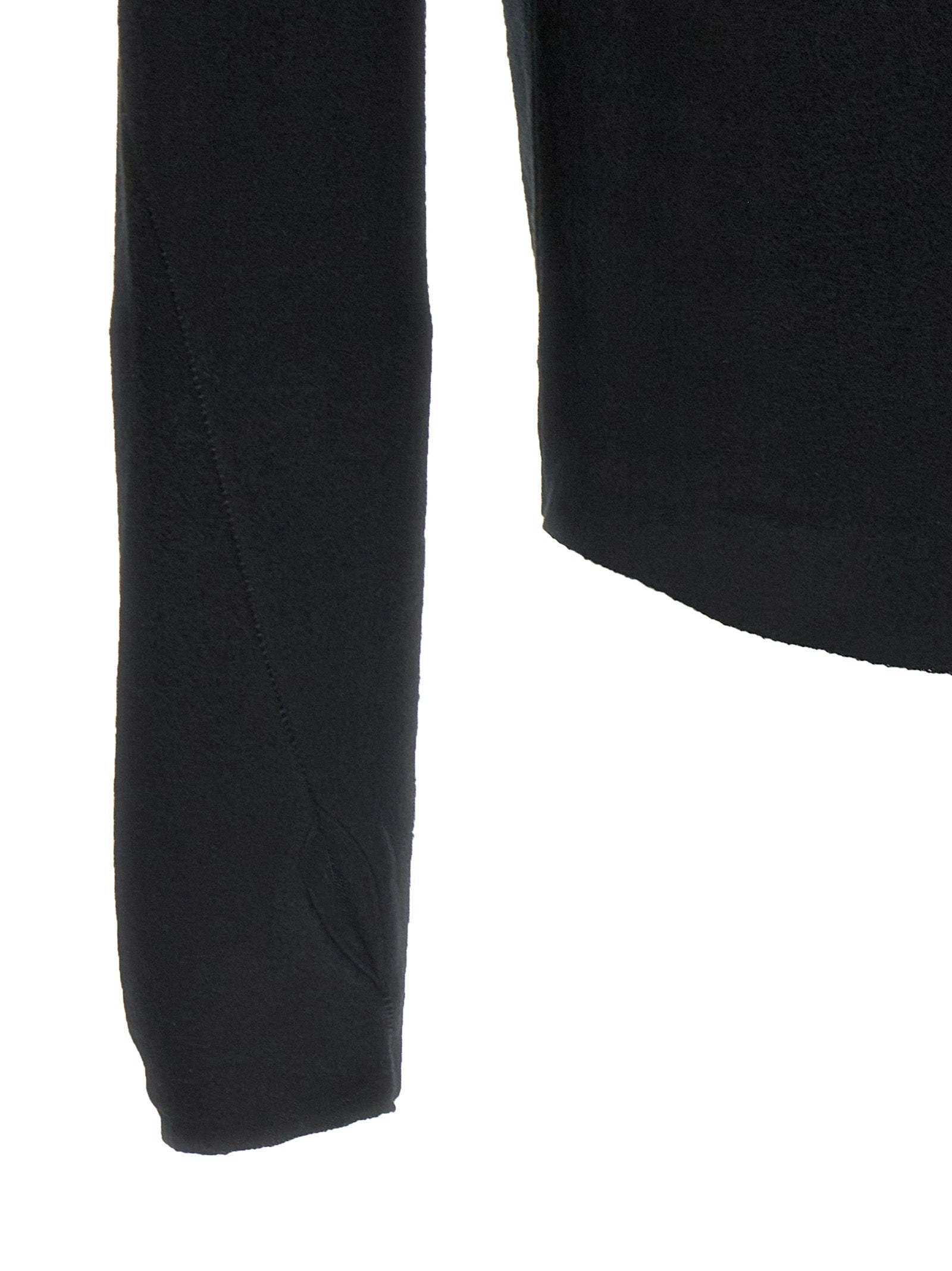 Thom Krom Black Viscose Cardigan