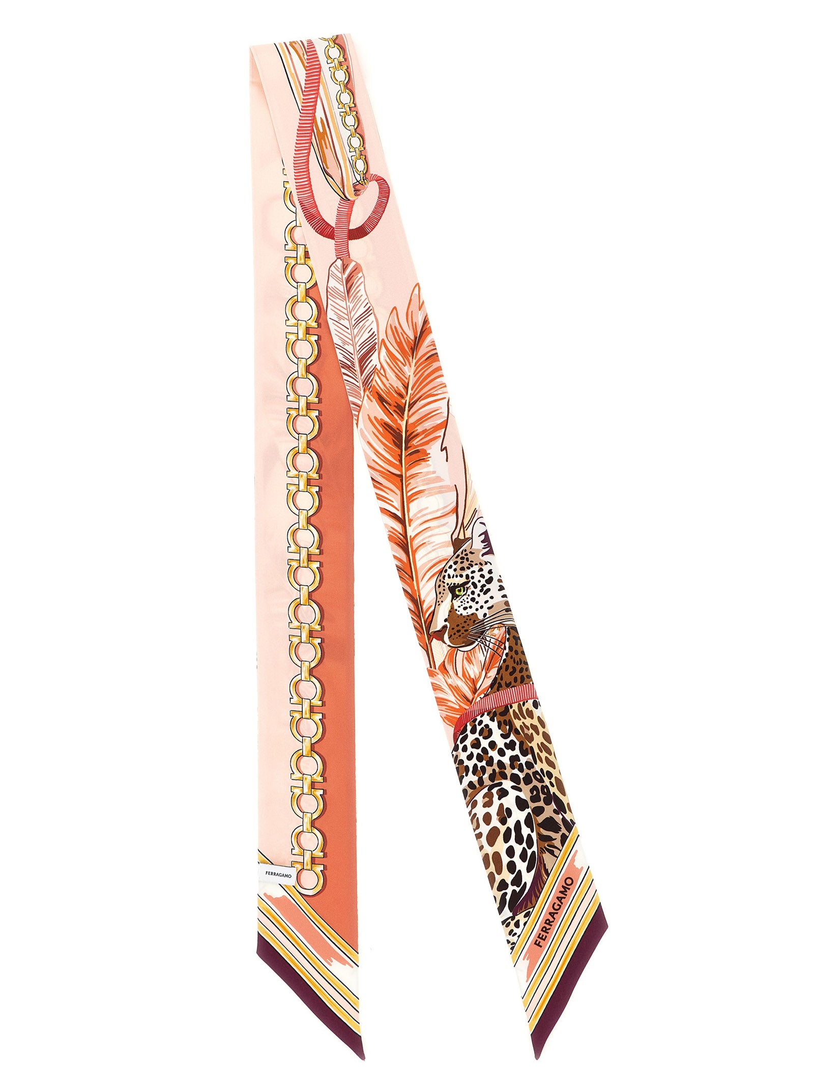 Ferragamo Multicolor Silk Foulard