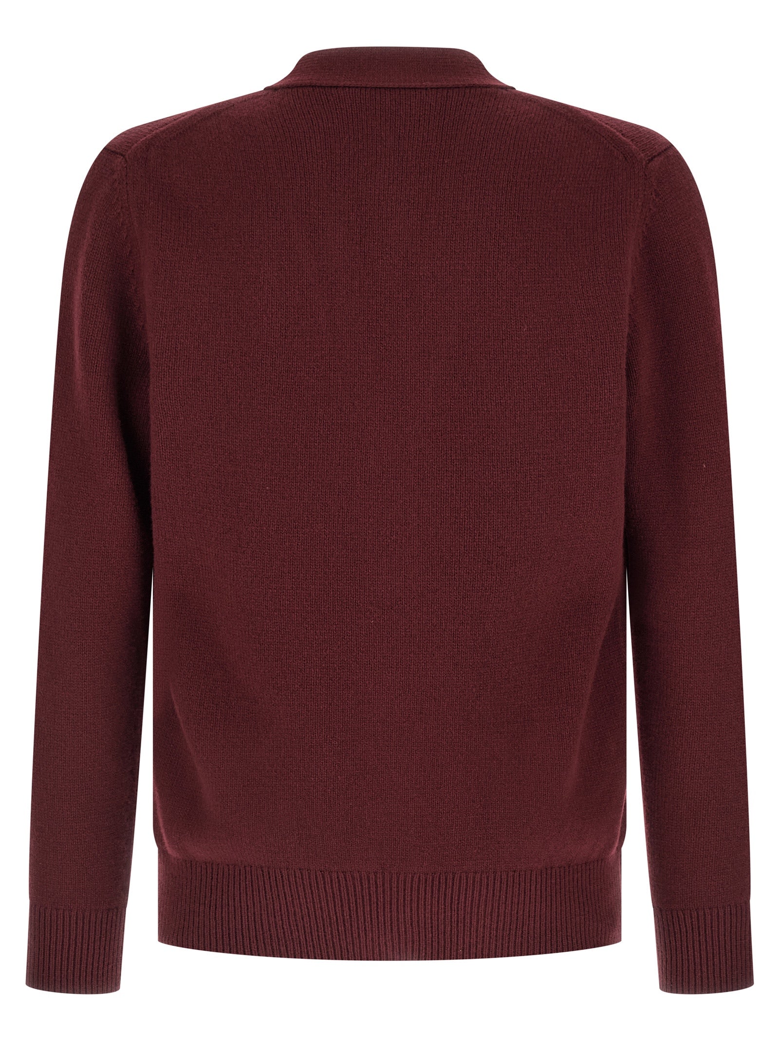 Gucci Bordeaux Cashmere Cardigan