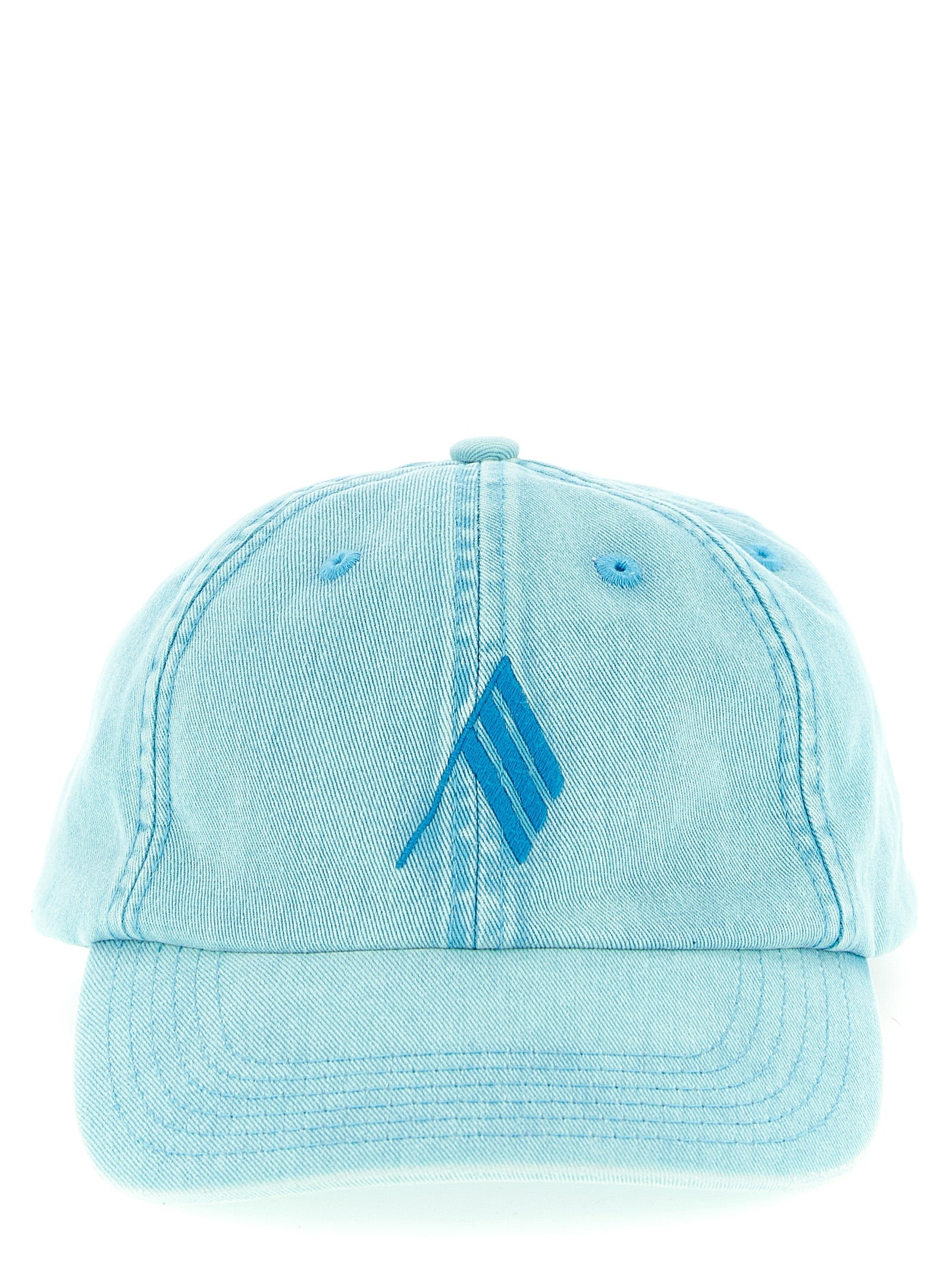 The Attico Blue Cotton Cap (Baseball Hat)