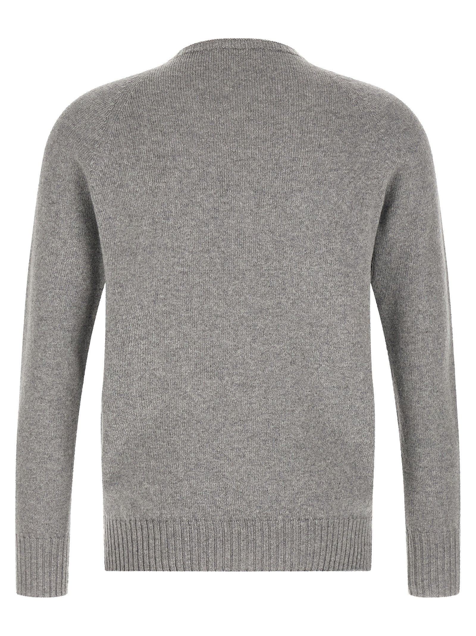 MA'RY'YA Gray Cashmere Cardigan