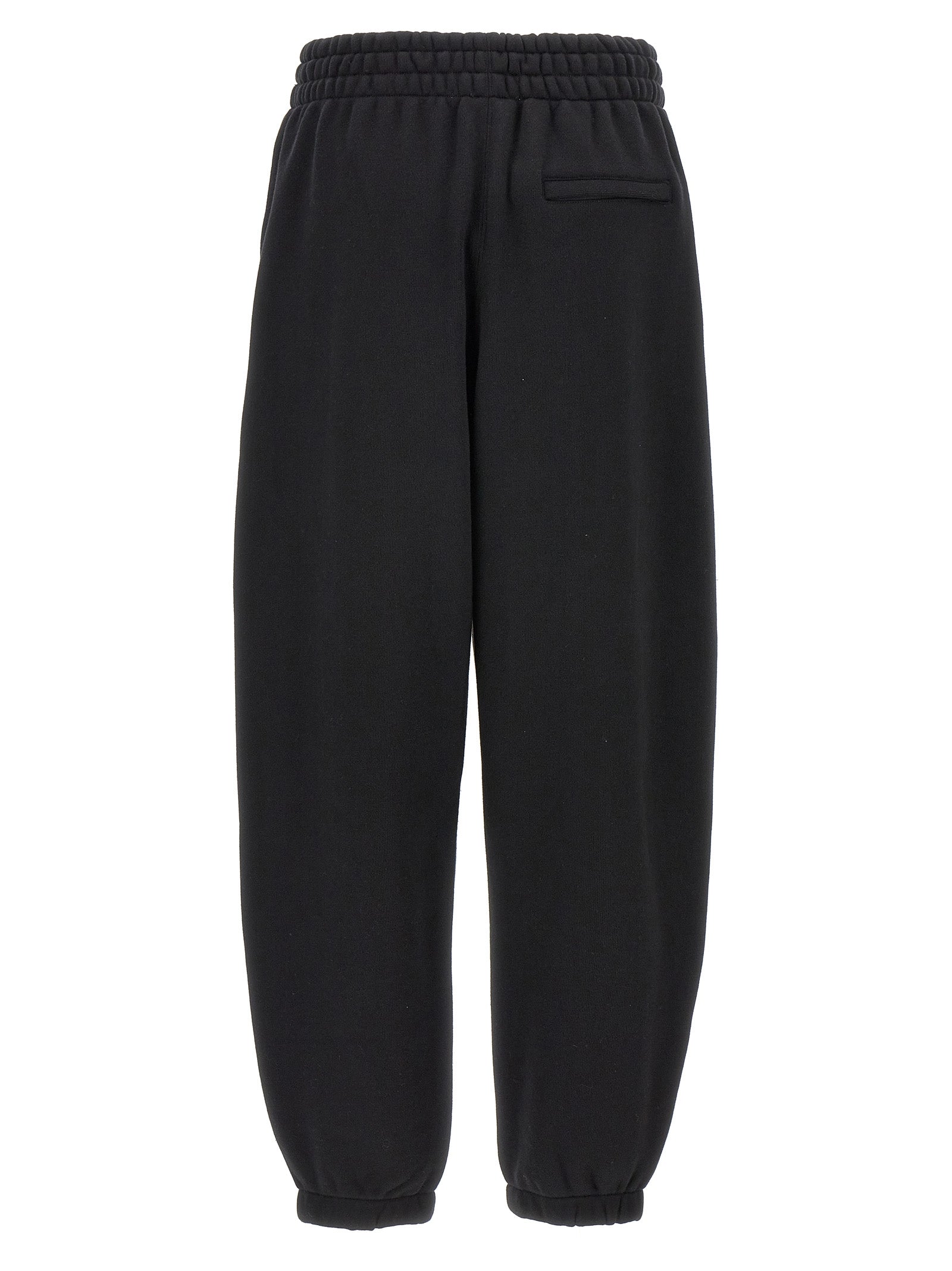 T BY ALEXANDER WANG Black Cotton Joggers (Workout Pants)