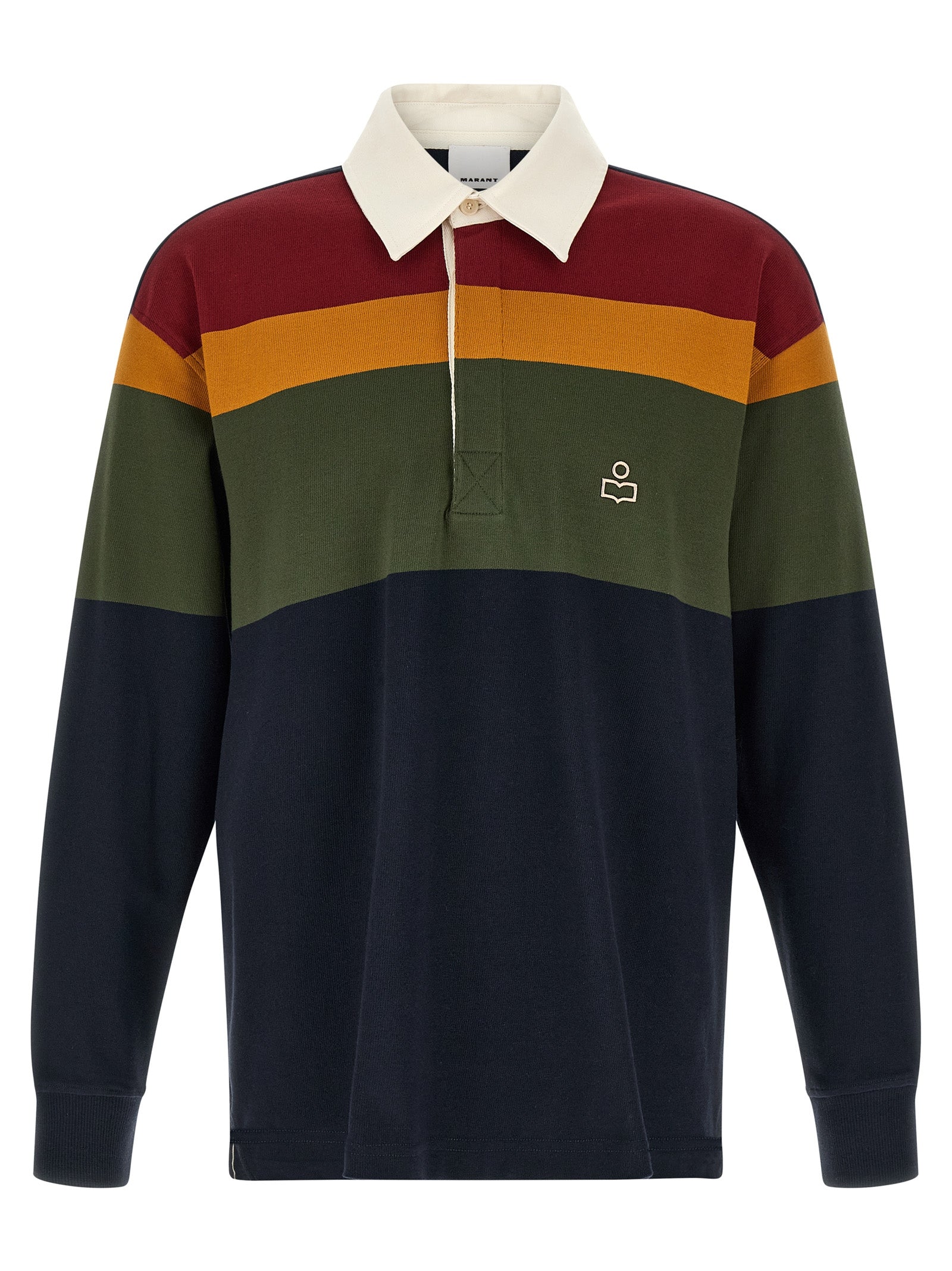 Isabel Marant Blue Cotton Polo Shirt