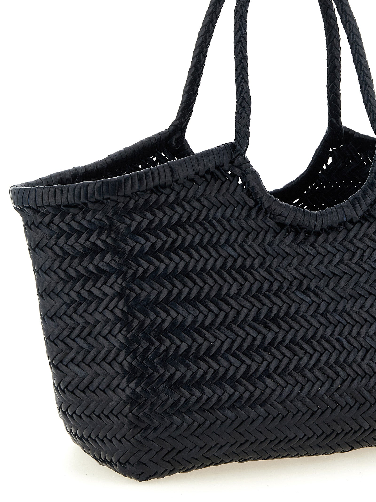 Dragon Diffusion Blue Cowhide Shoulder Bag