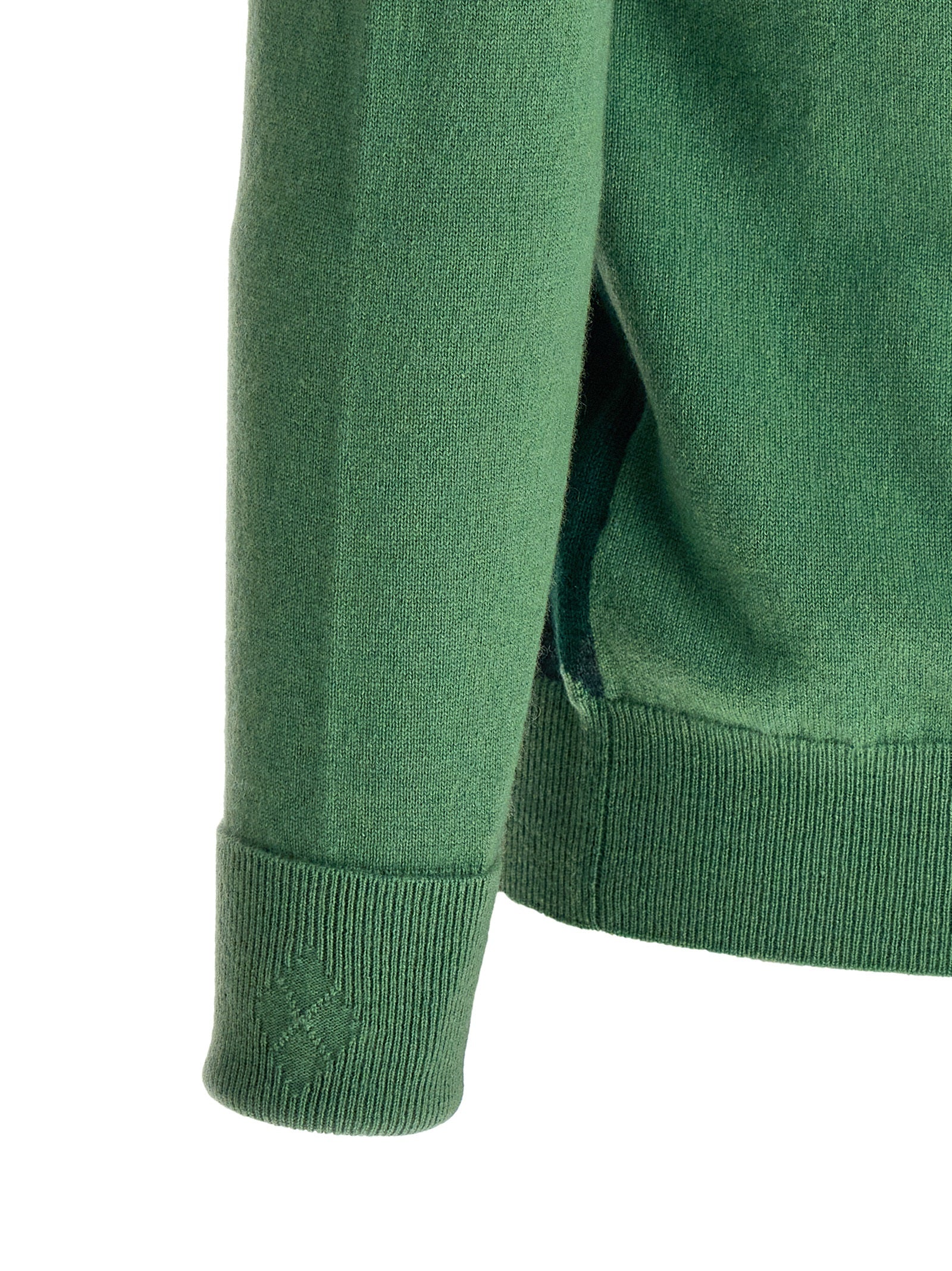 Ballantyne Bicolor Cashmere Cardigan