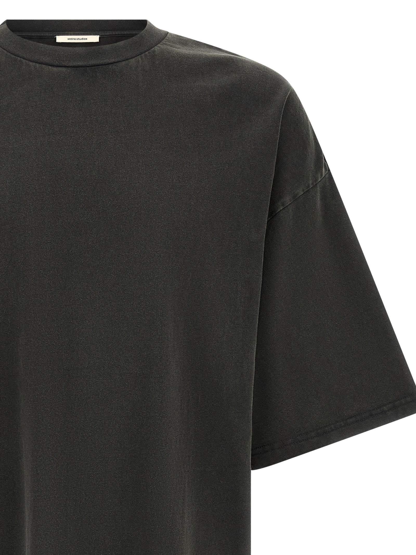 Entire Studios Black Cotton T-Shirt