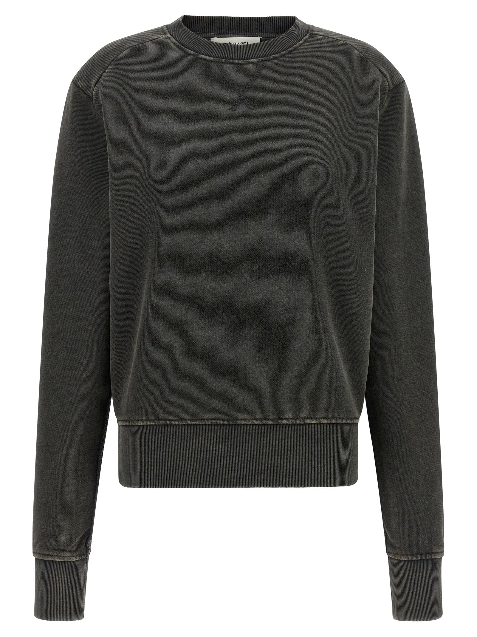 Entire Studios Black Cotton Sweatshirt