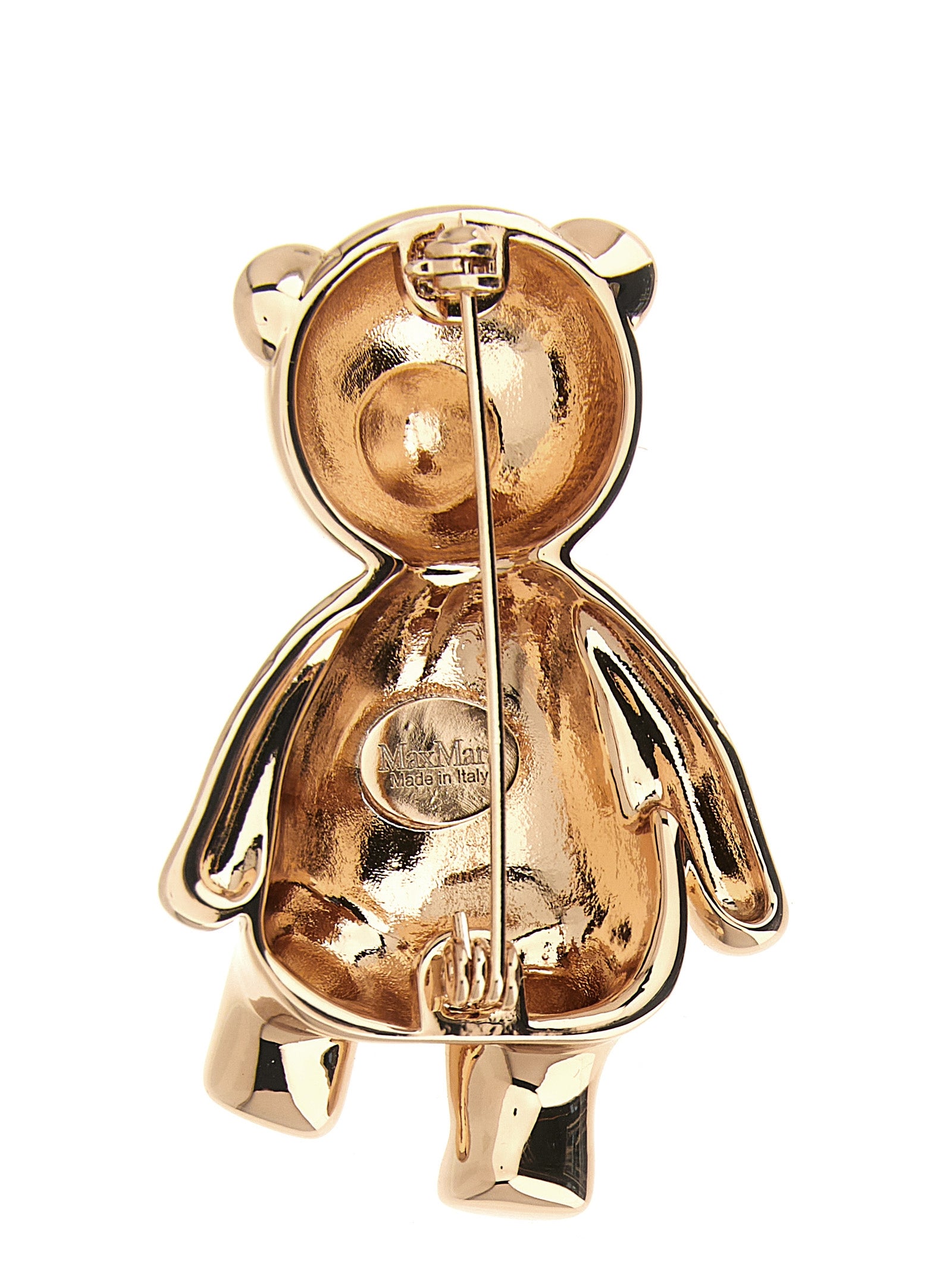Max Mara Gold Metal Broch