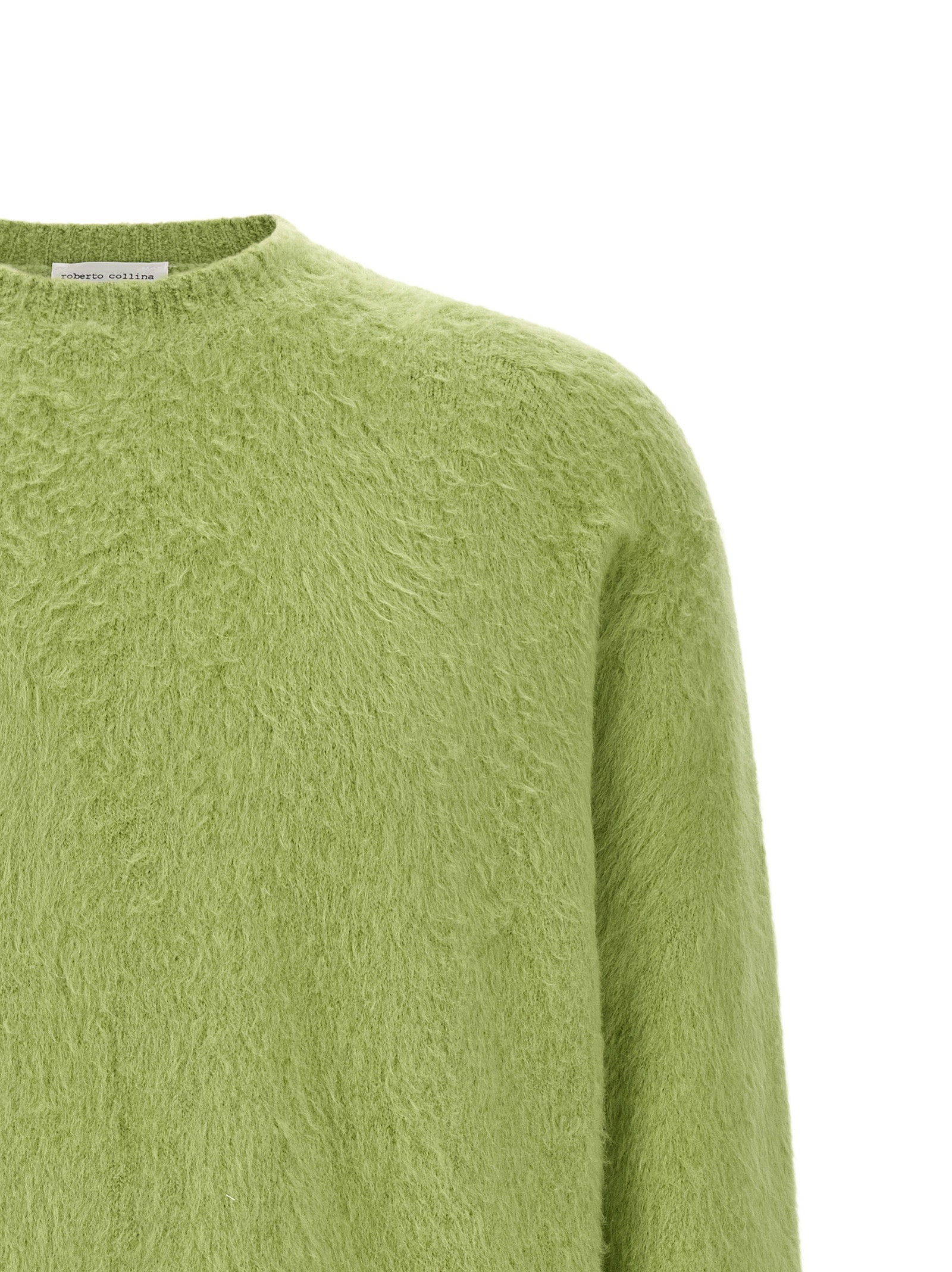Roberto Collina Bicolor Cotton Cardigan