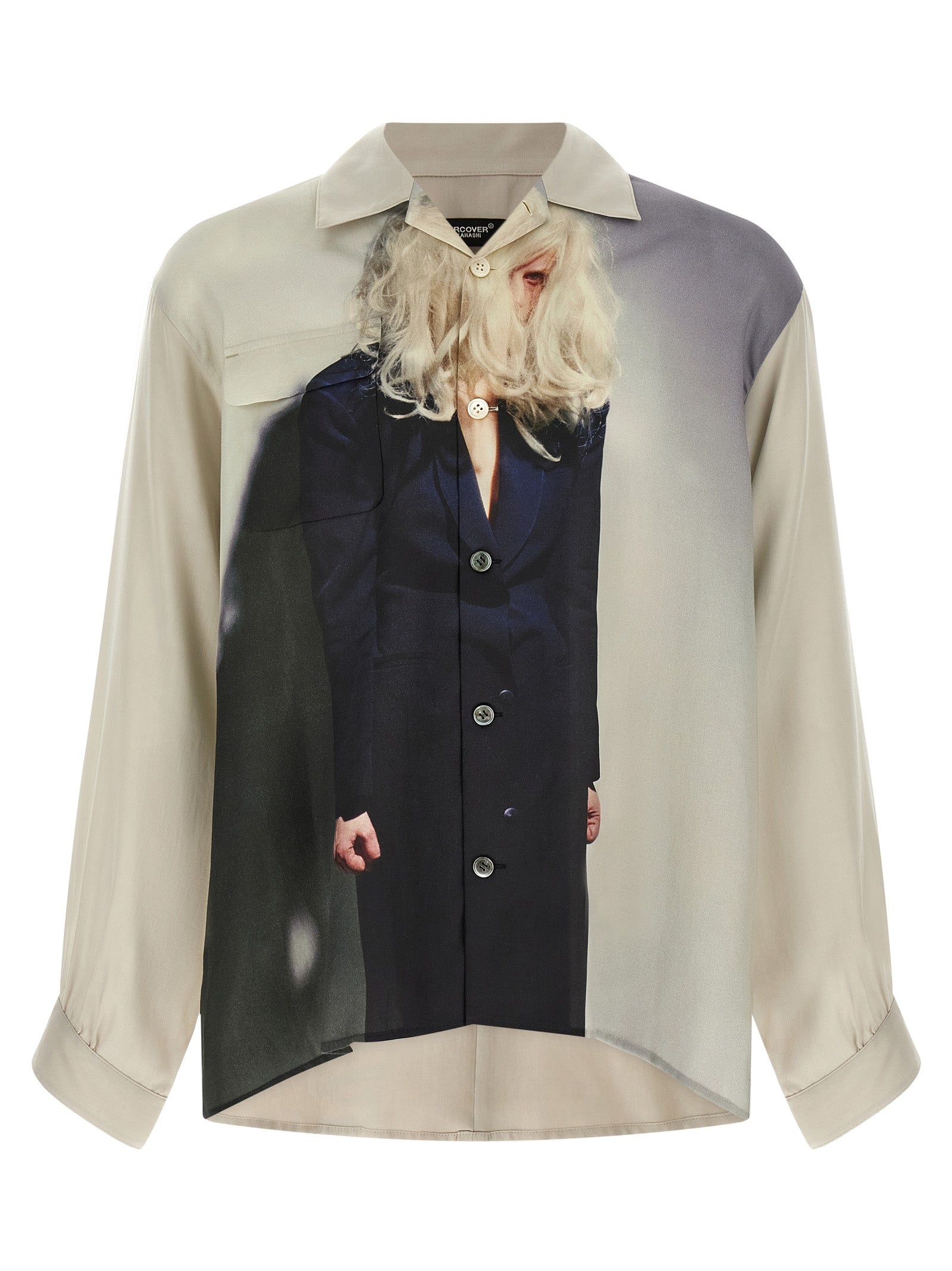 Undercover Beige Rayon Blouse