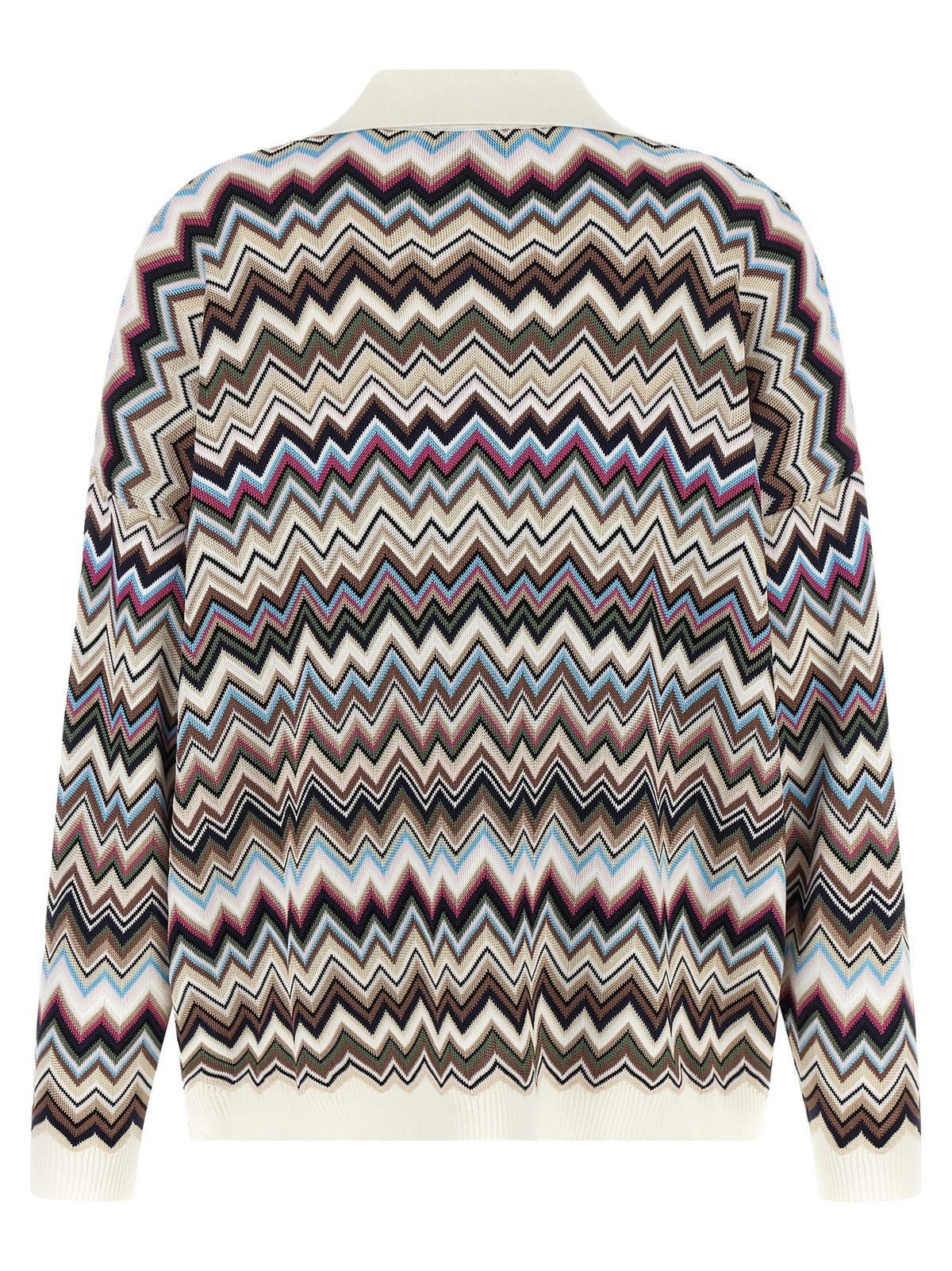 Missoni Multicolor Viscose Polo Shirt