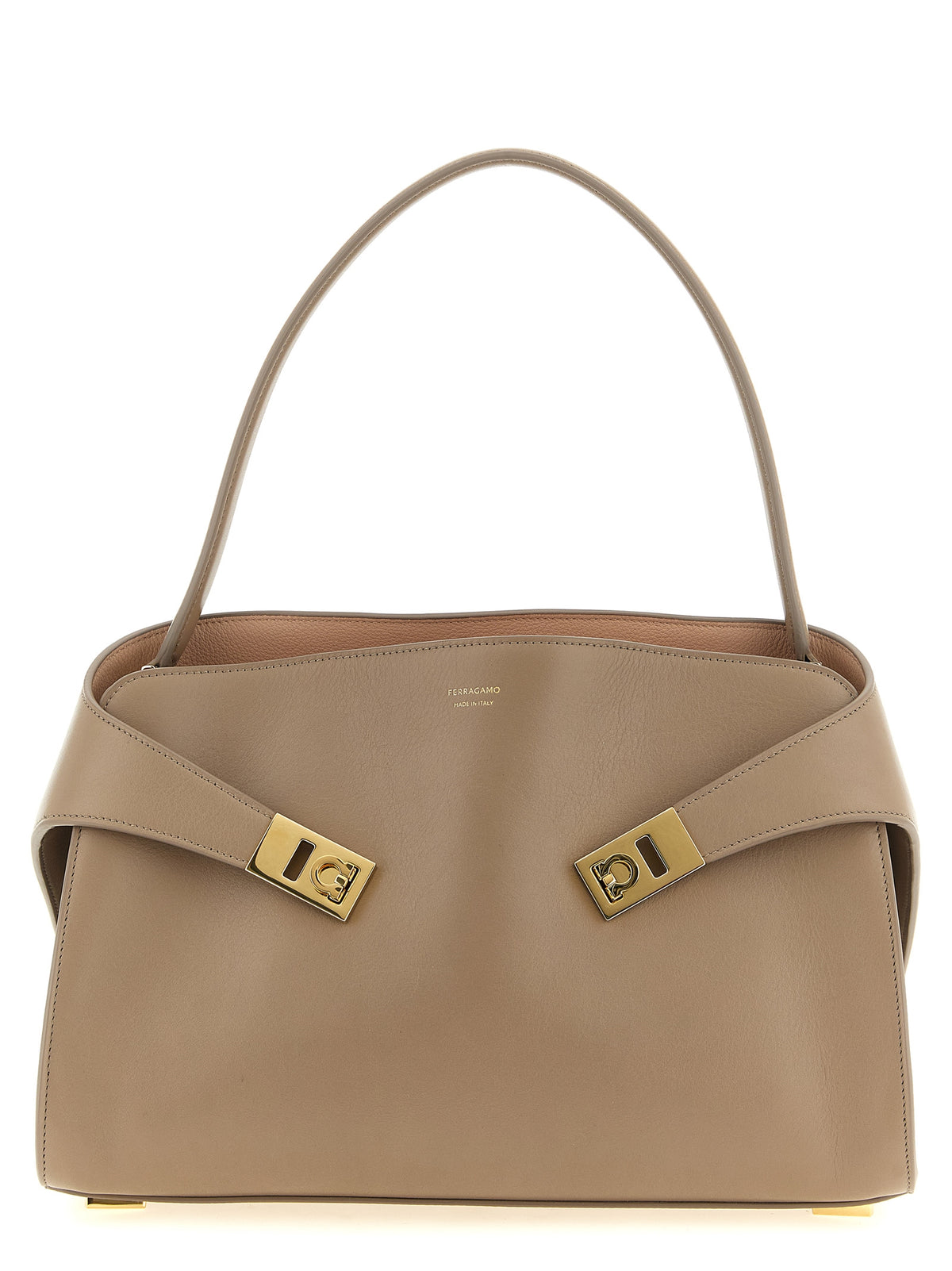 Ferragamo Multicolor Calfskin Shoulder Bag