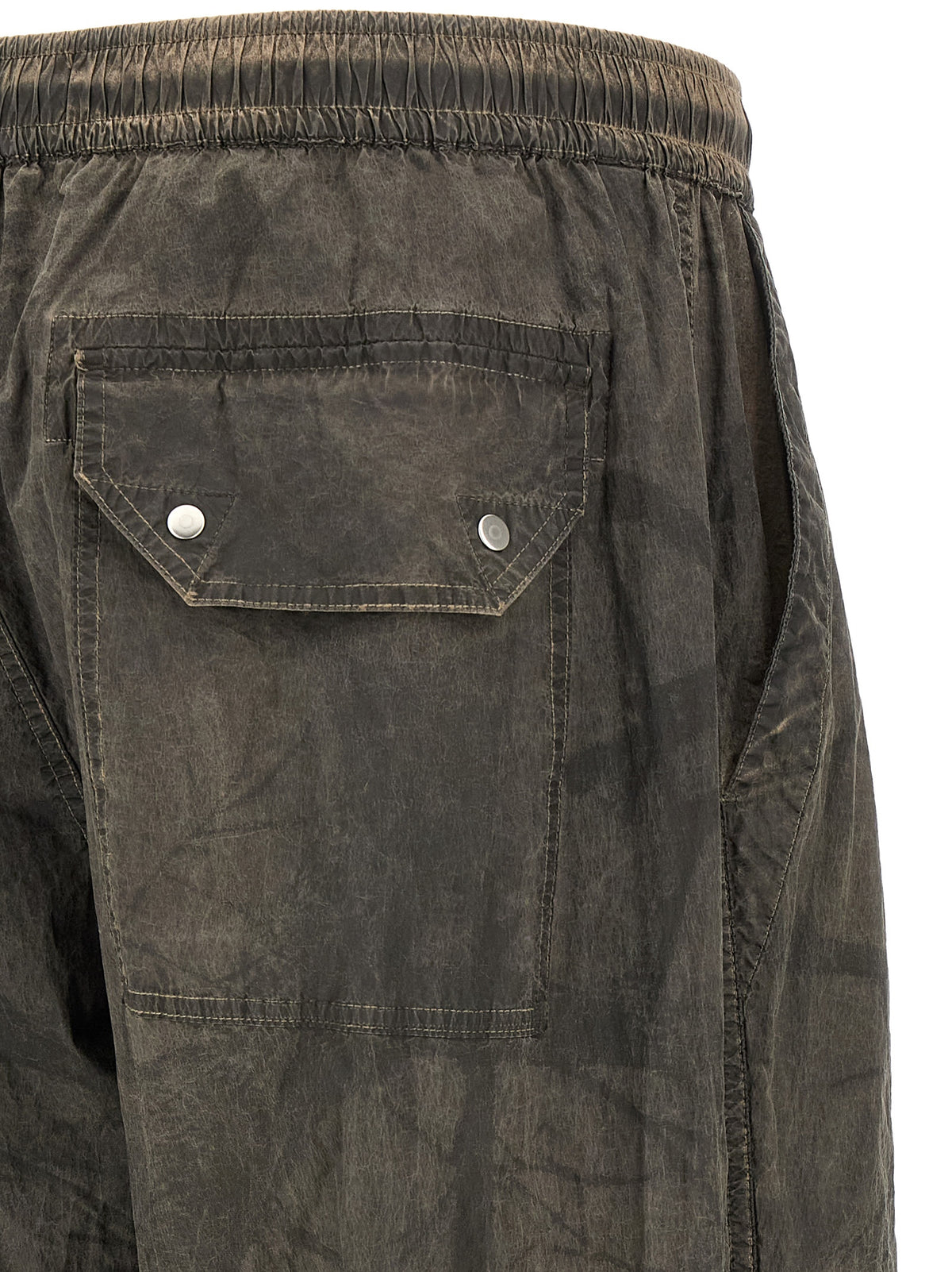 Stone Island Gray Polyamide Casual Pants