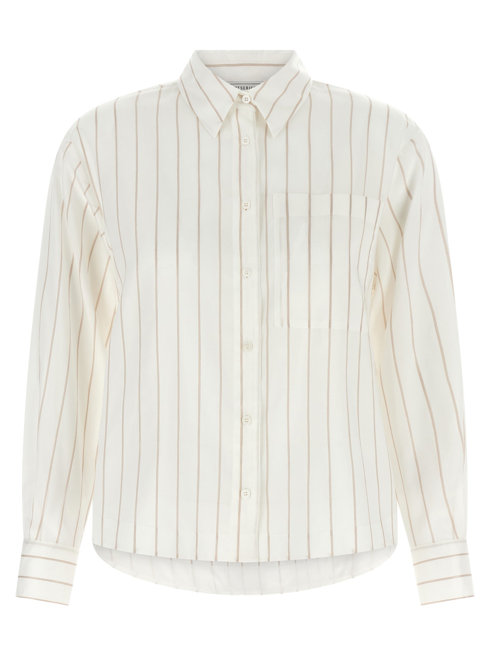 Peserico Beige Lyocell Blouse