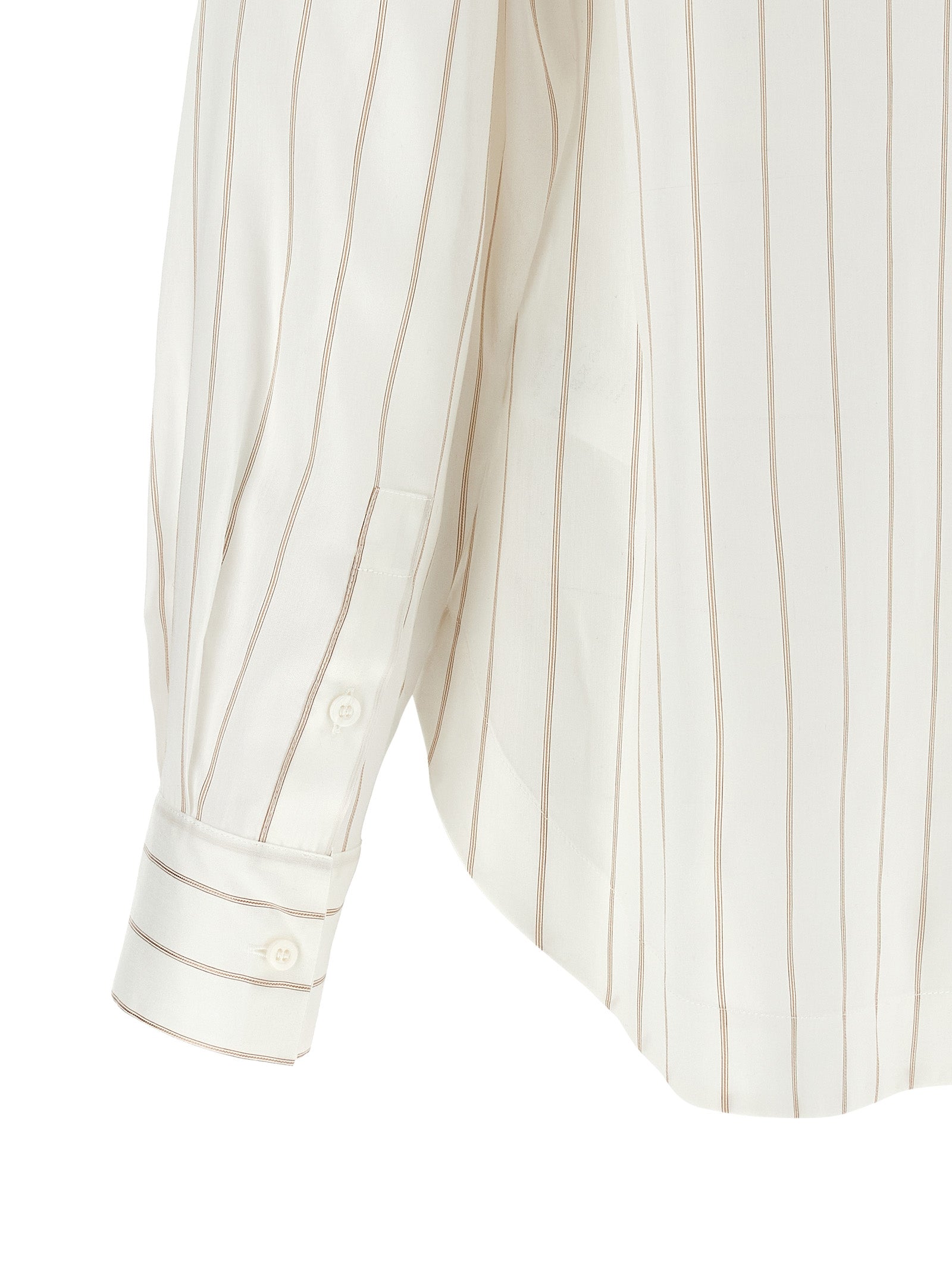 Peserico Beige Lyocell Blouse