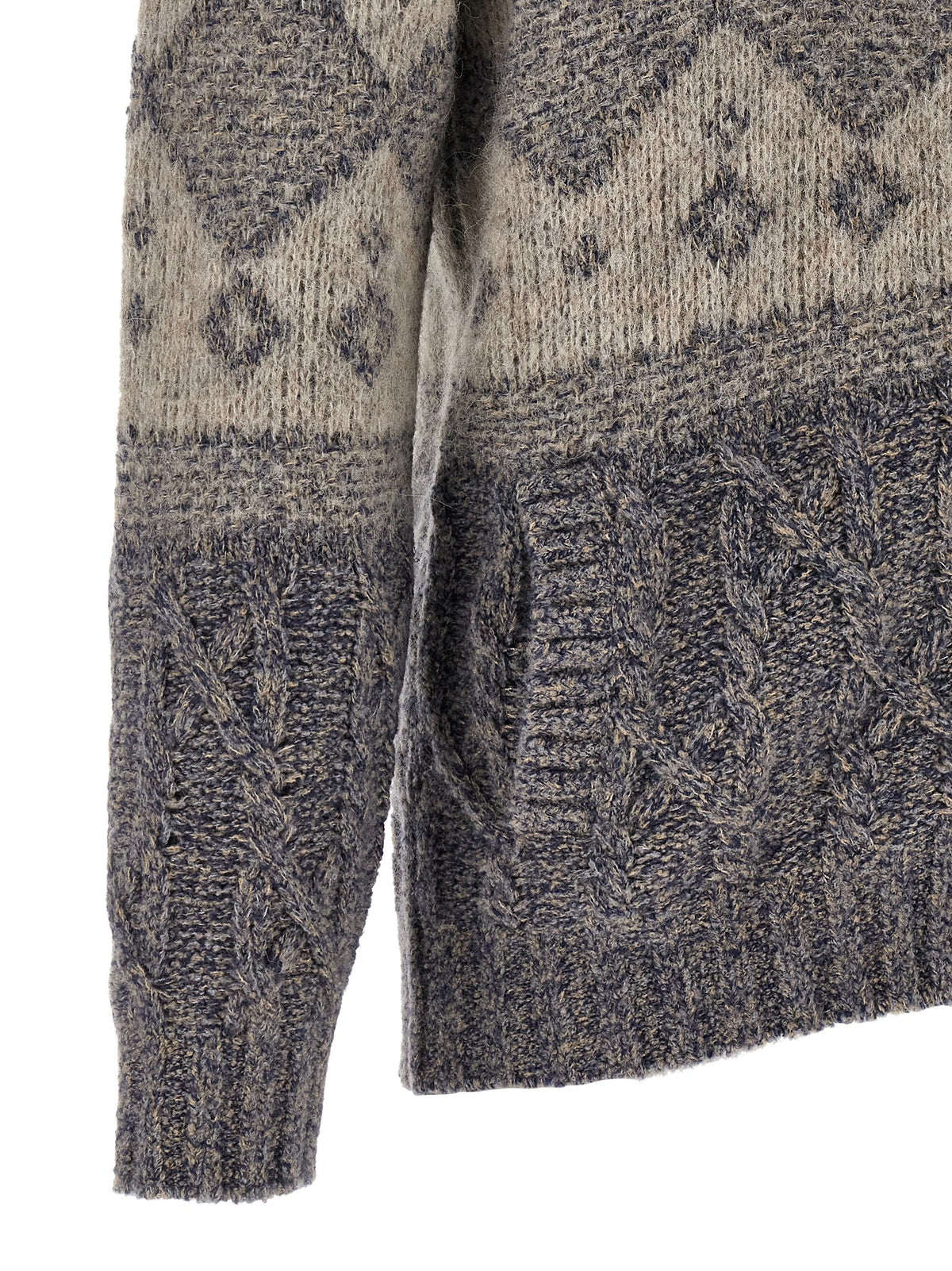 Brunello Cucinelli Gray Virgin Wool Cardigan