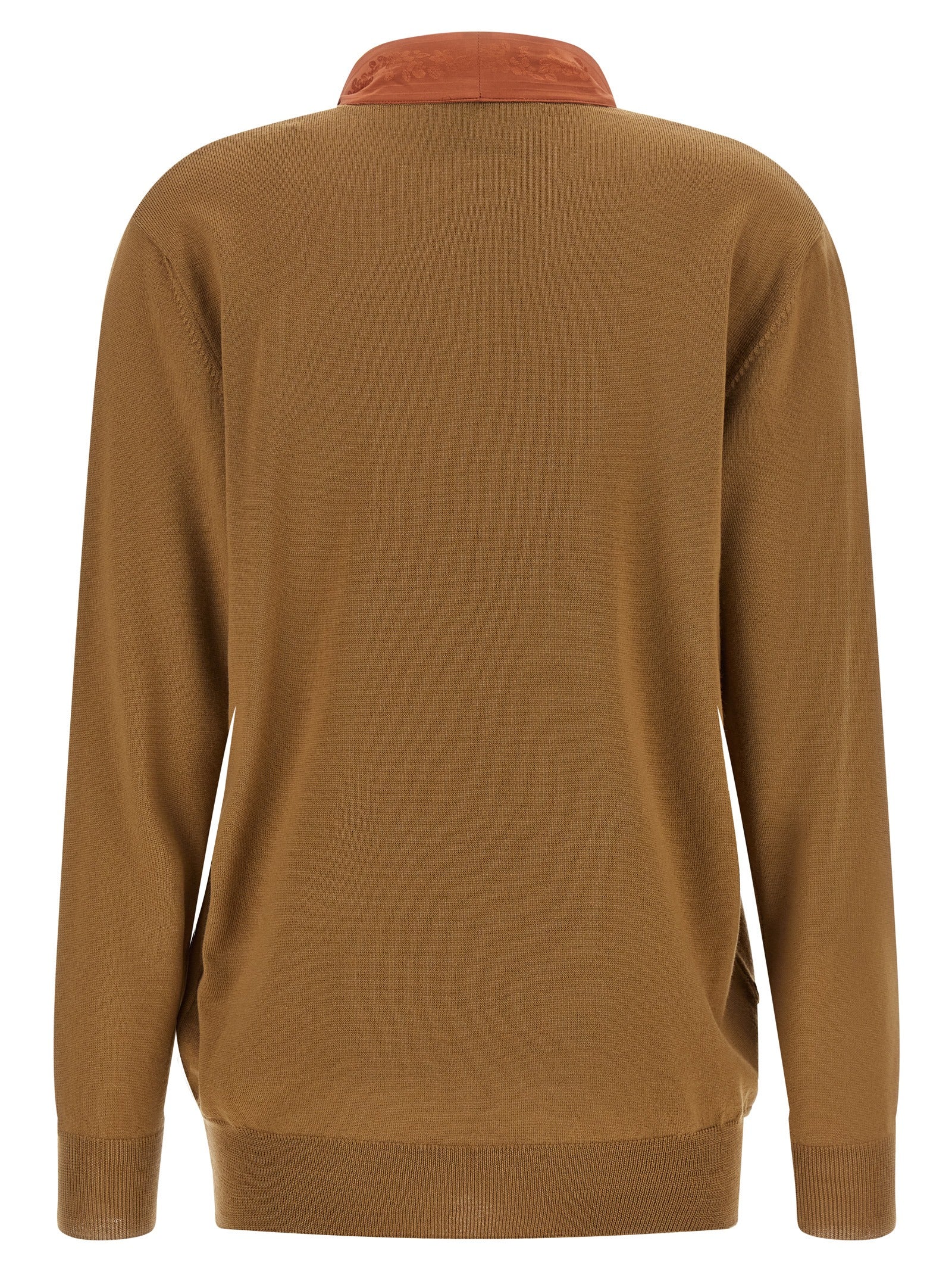 Valentino Garavani Brown Cashmere Cardigan