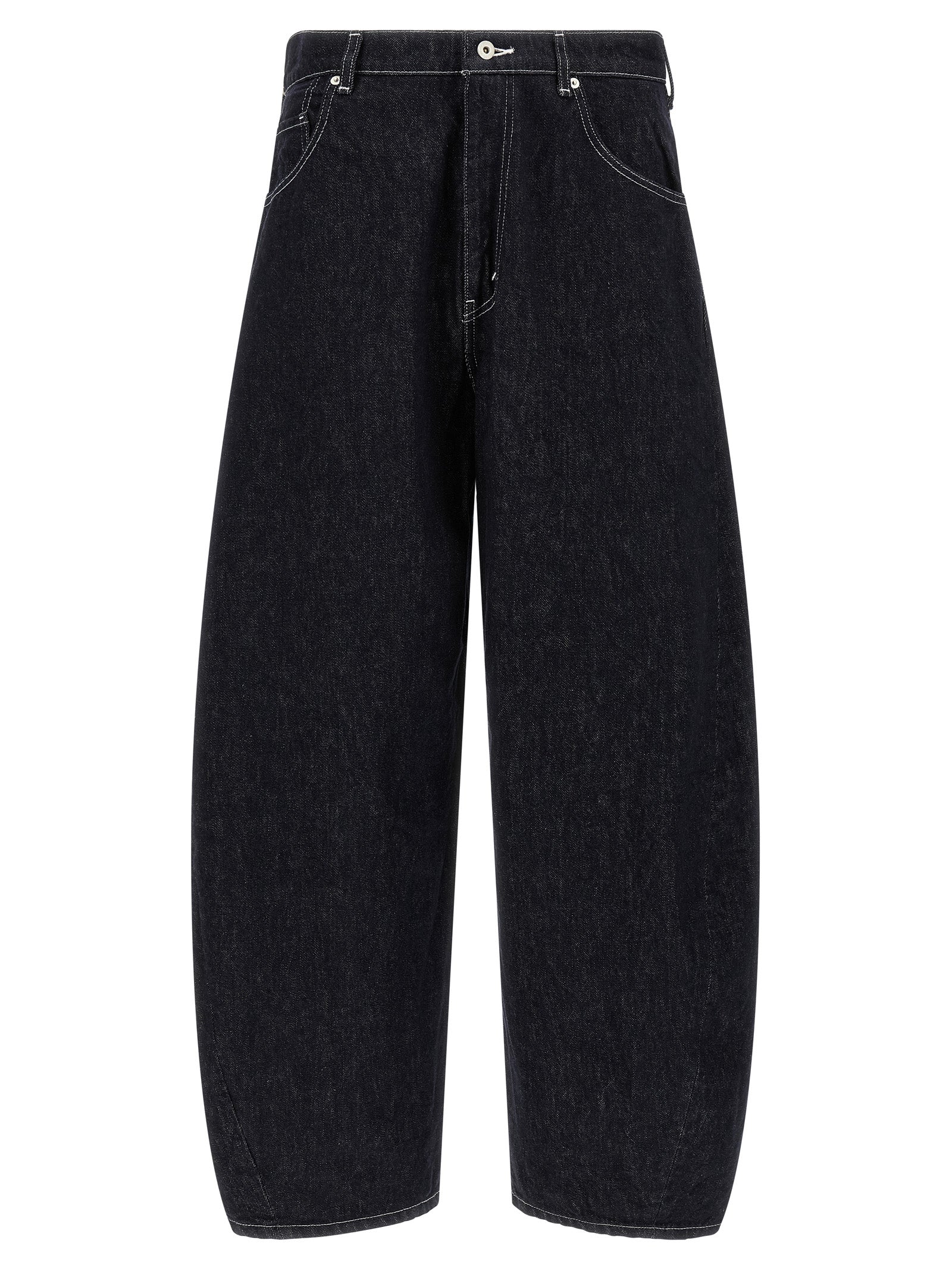 Comme Des Garçons Blue Cotton Jeans Denim