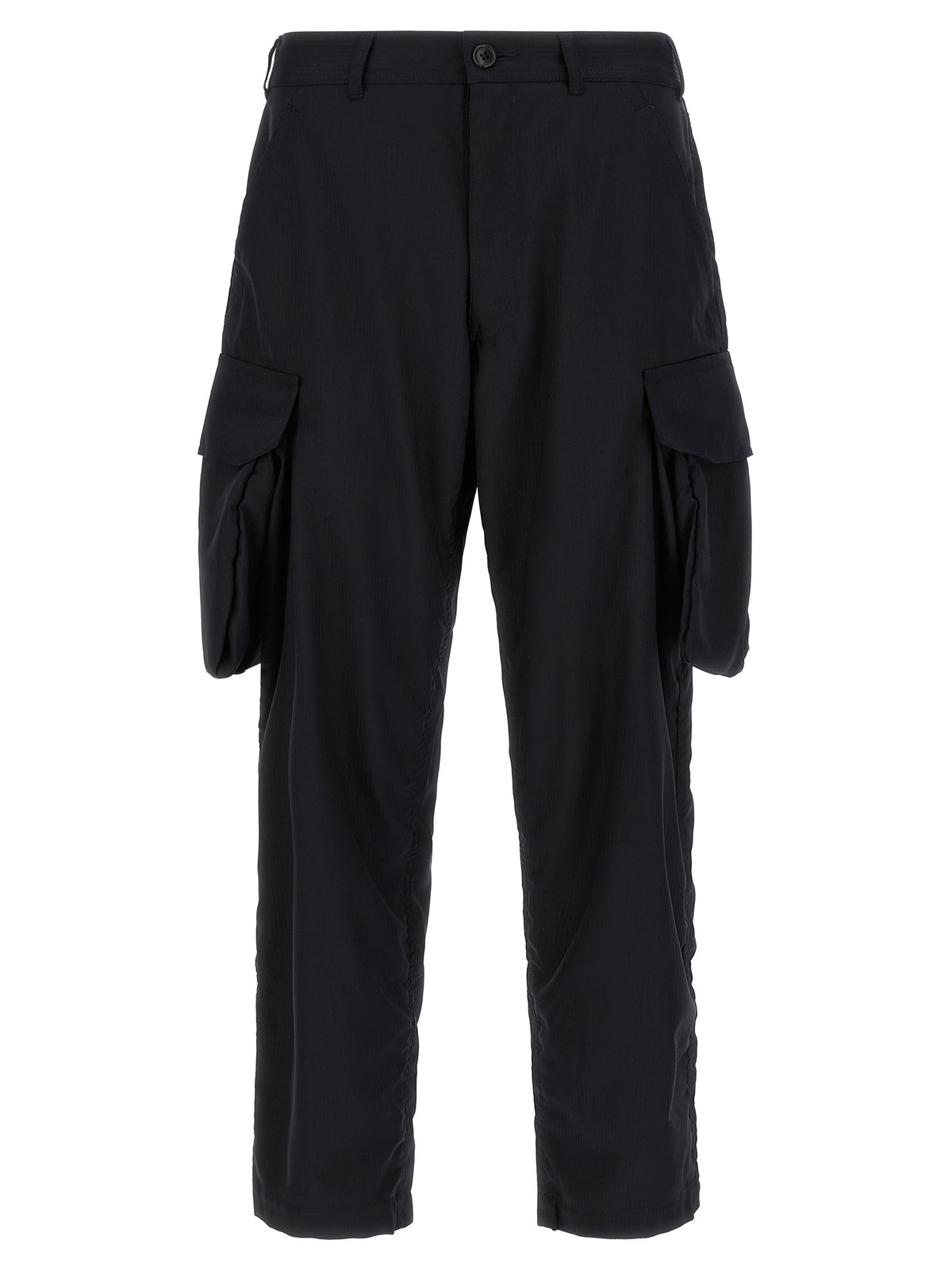 Comme Des Garçons Blue Polyester Cargo Pants
