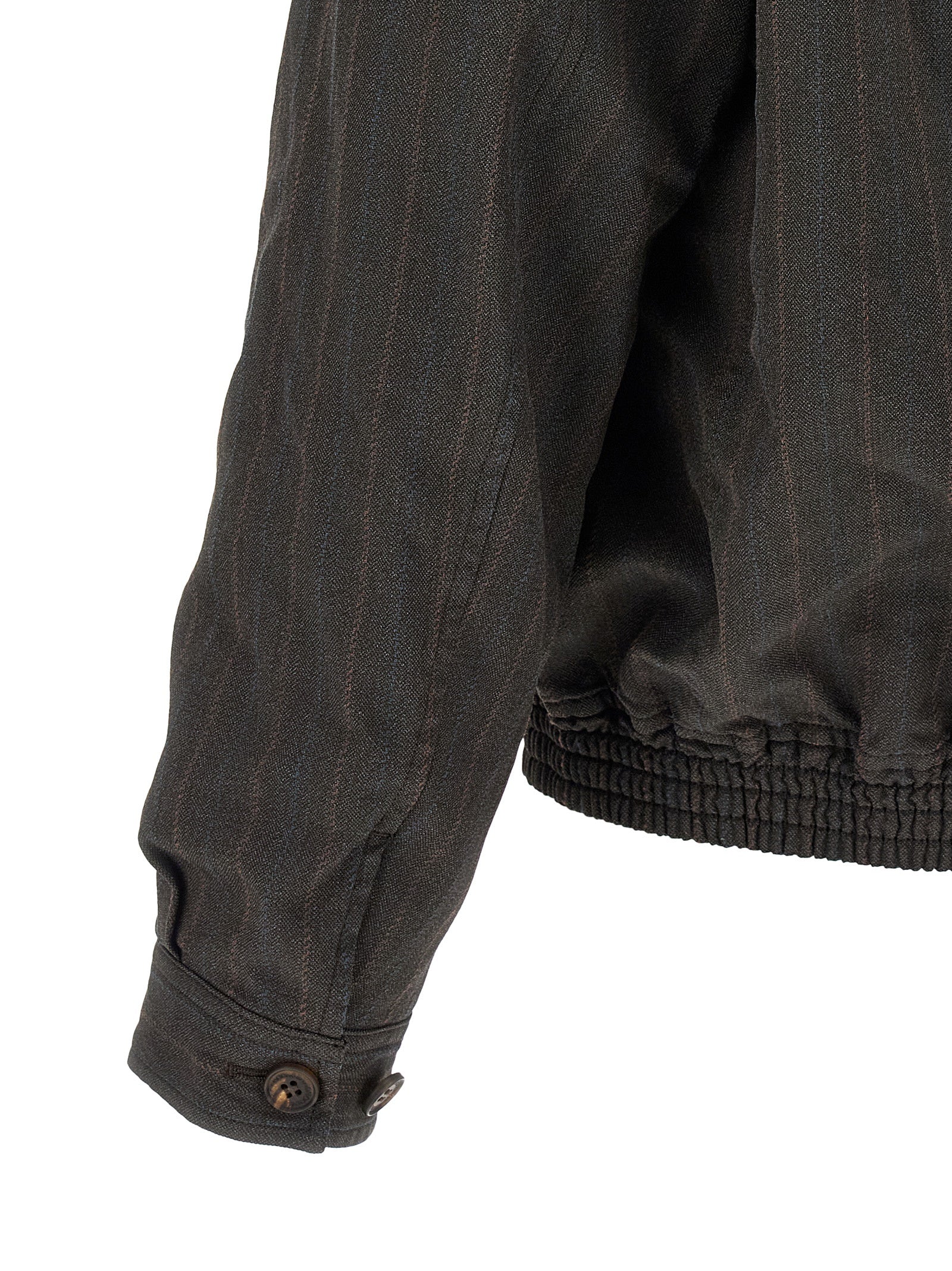 Comme Des Garçons Brown Polyester Bomber