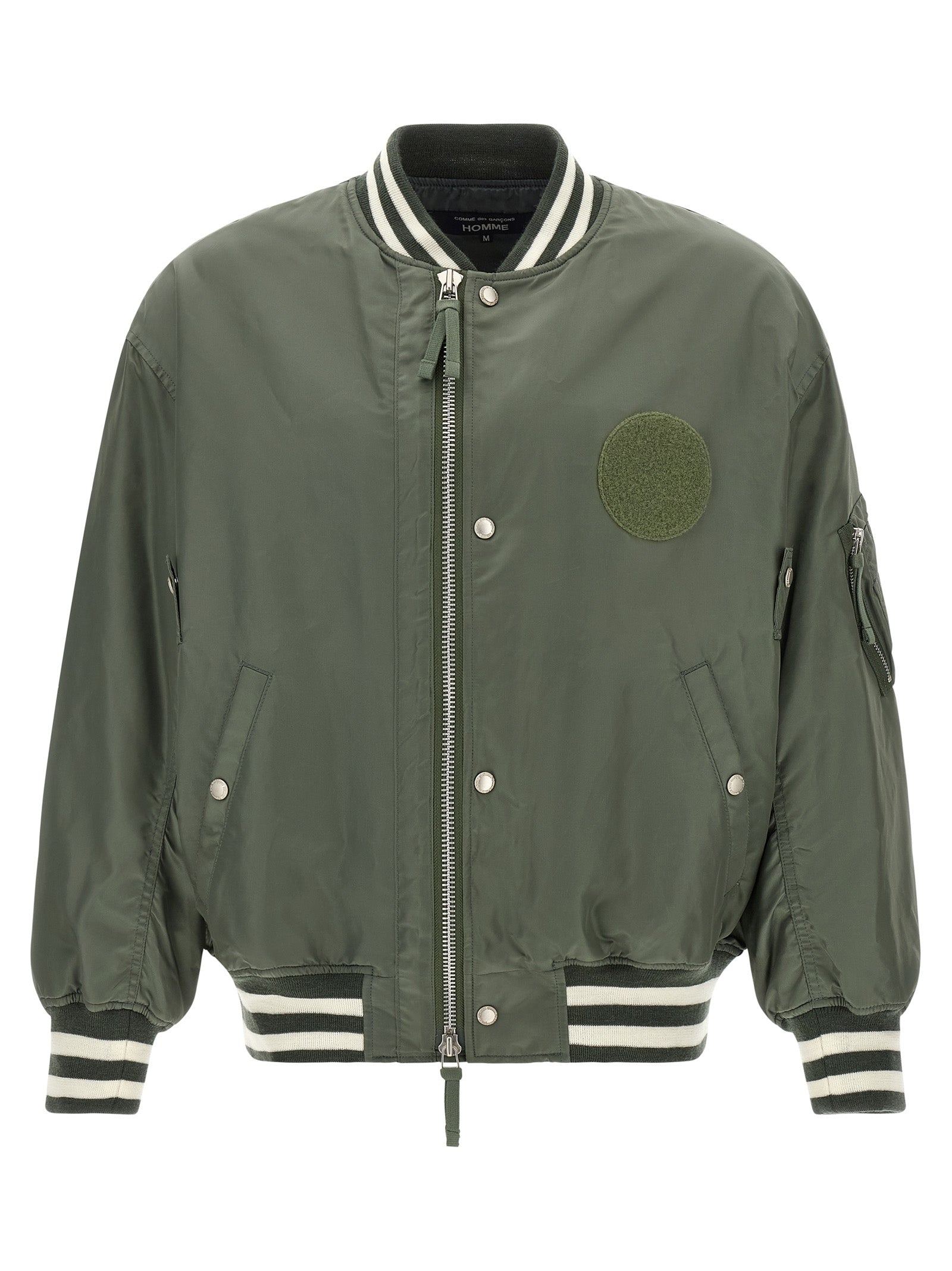 Comme Des Garçons Bicolor Nylon Bomber