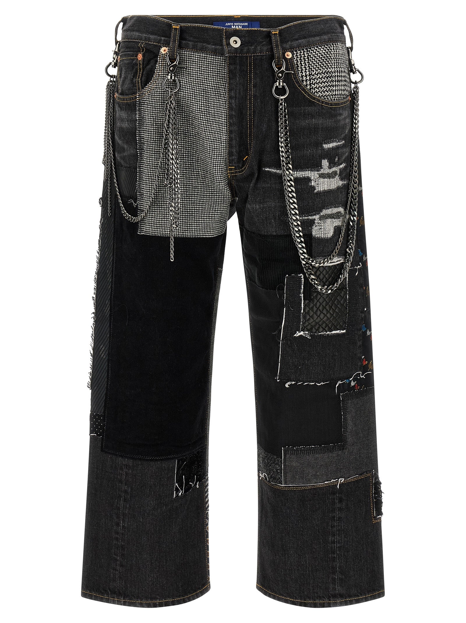 Junya Watanabe Blue Cotton Jeans Denim