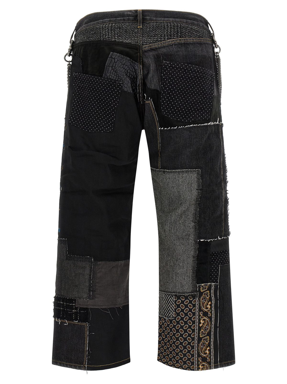 Junya Watanabe Blue Cotton Jeans Denim