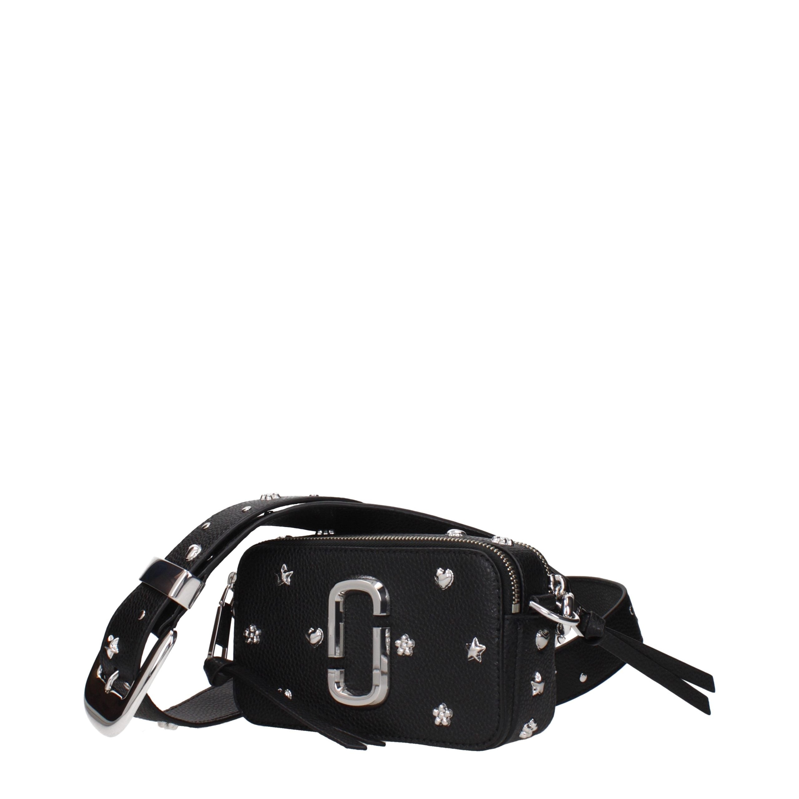 Marc Jacobs Black Leather Crossbody Bag