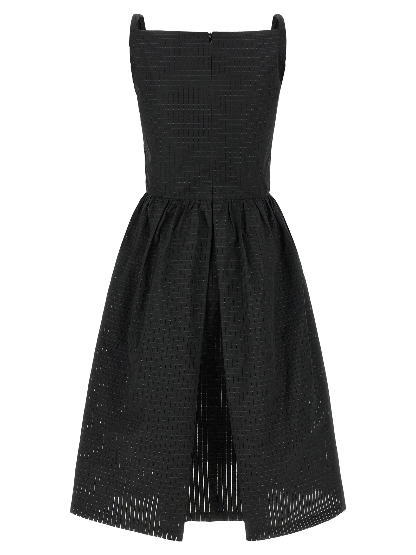 Vivienne Westwood Black Polyester Midi Dress