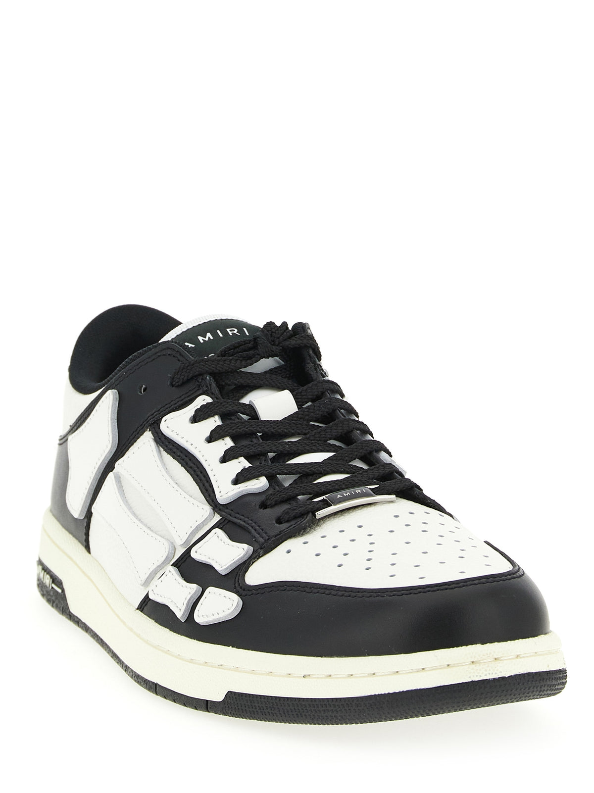 Amiri Bicolor Calfskin Low Top Sneakers