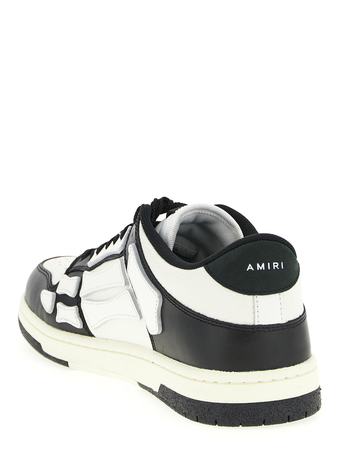 Amiri Bicolor Calfskin Low Top Sneakers