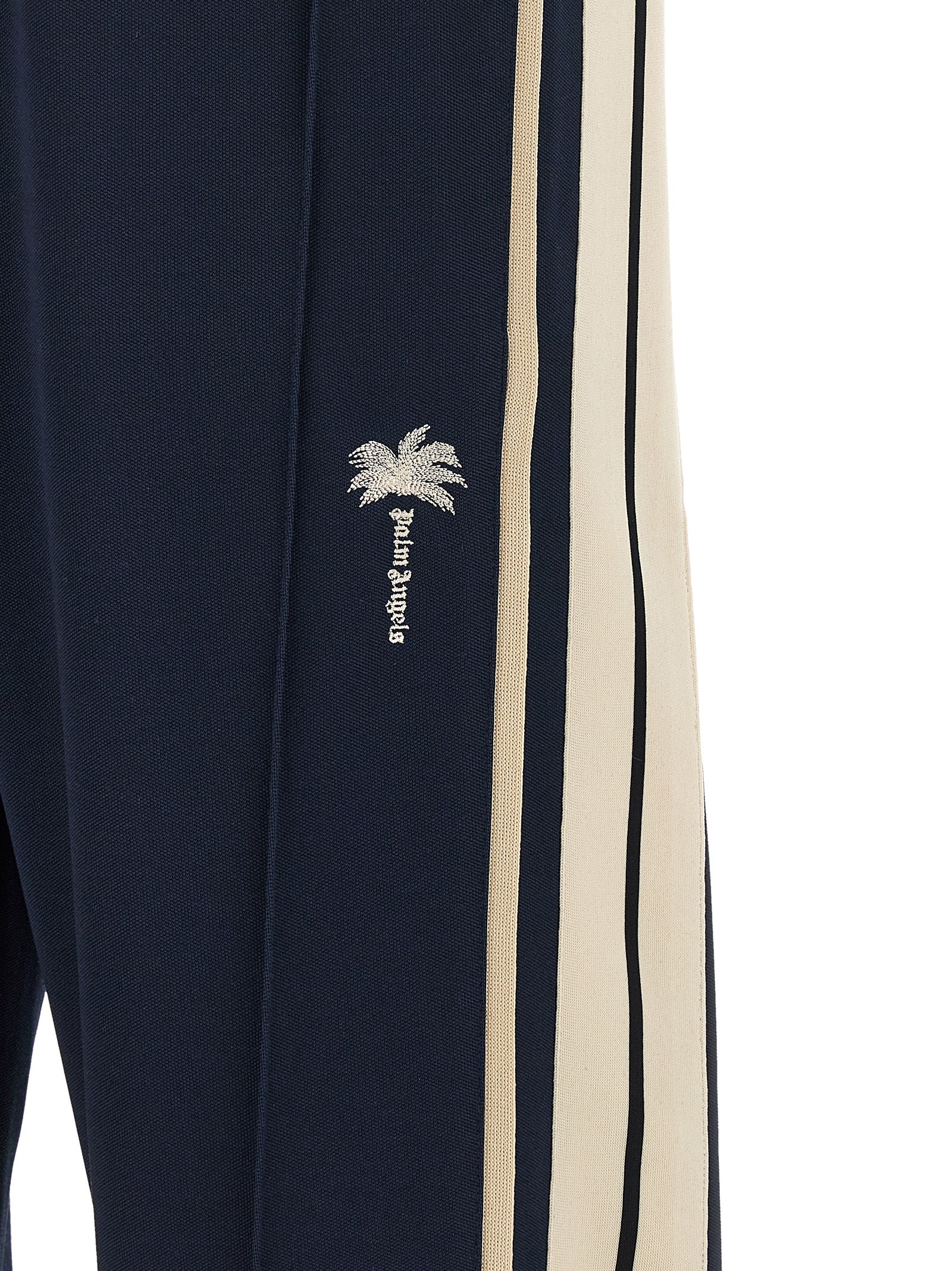 Palm Angels Blue Polyester Joggers (Workout Pants)