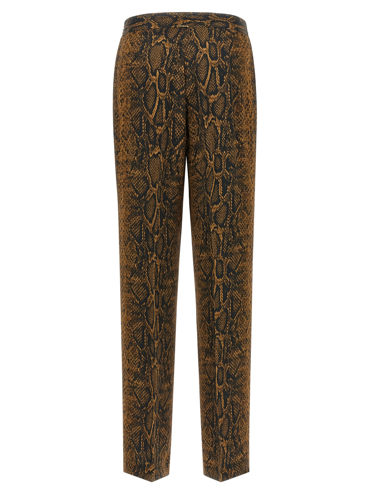 Twinset Brown Viscose Casual Pants