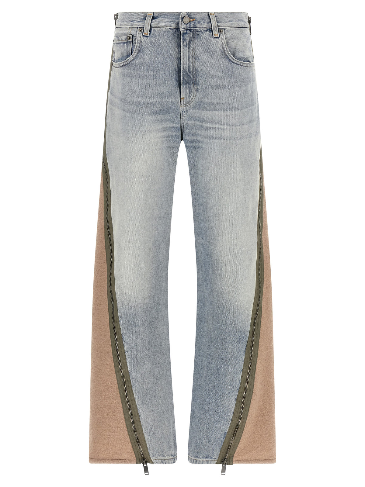 Haikure Multicolor Cotton Straight-Leg Jeans