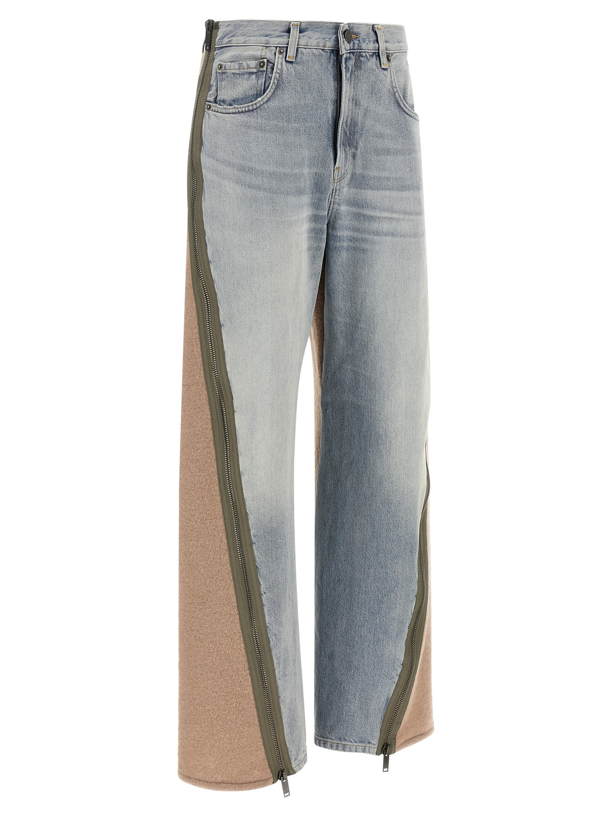 Haikure Multicolor Cotton Straight-Leg Jeans