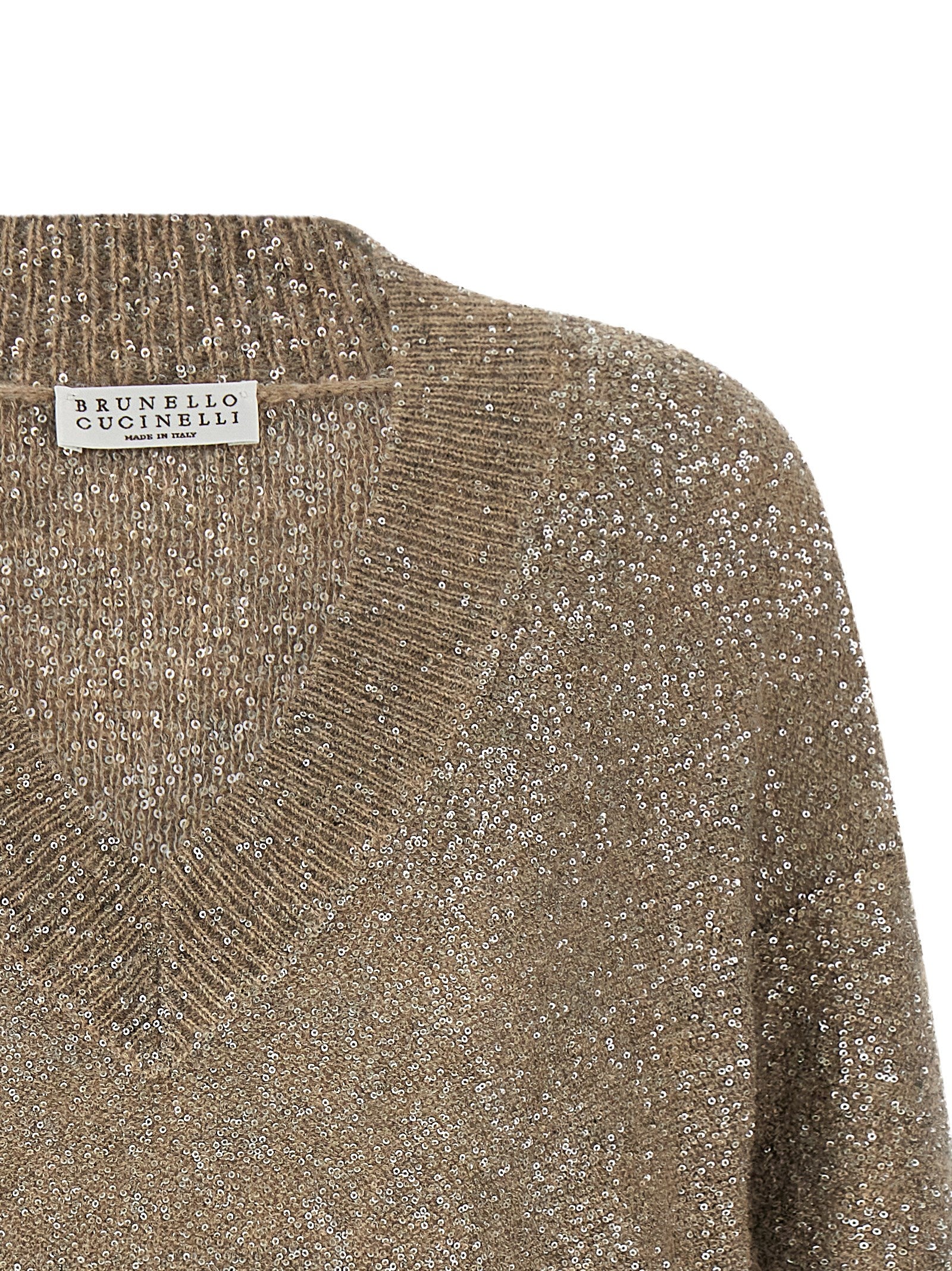 Brunello Cucinelli Beige Polyamide Cardigan