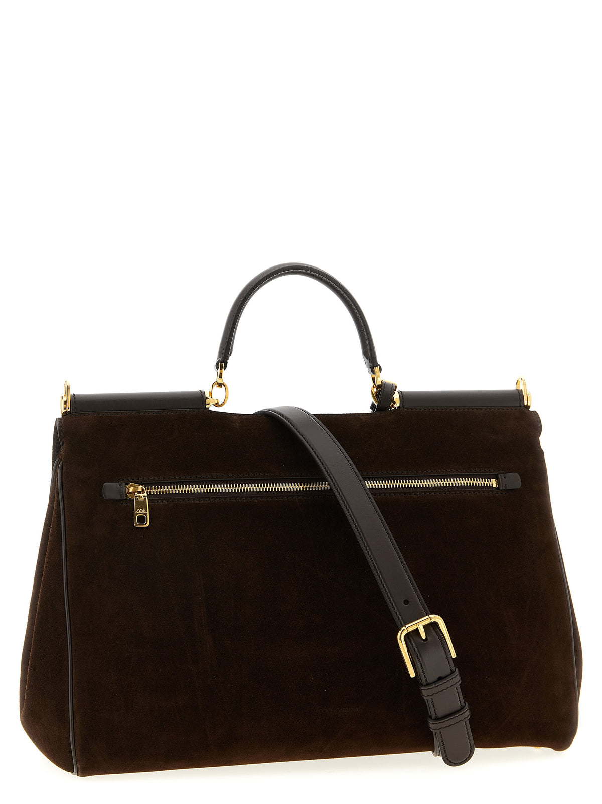 Dolce & Gabbana Brown Pvc Handbag