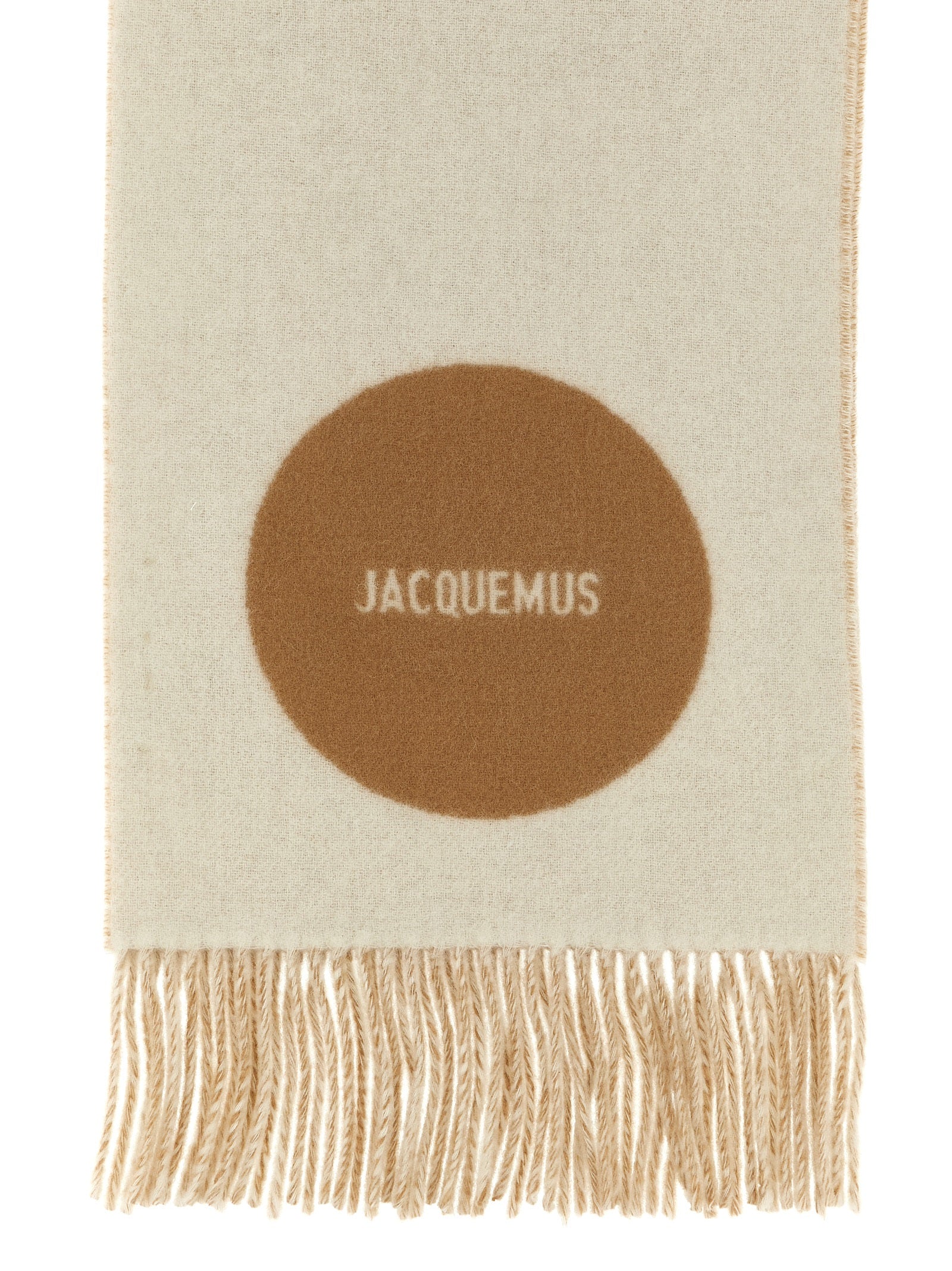 Jacquemus Beige Virgin Wool Foulard
