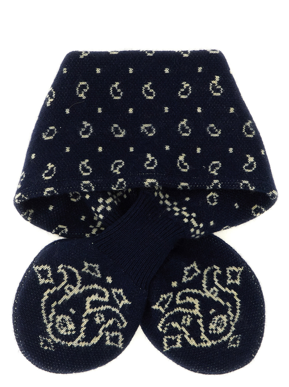 Guest in Residence Blue Wool Foulard