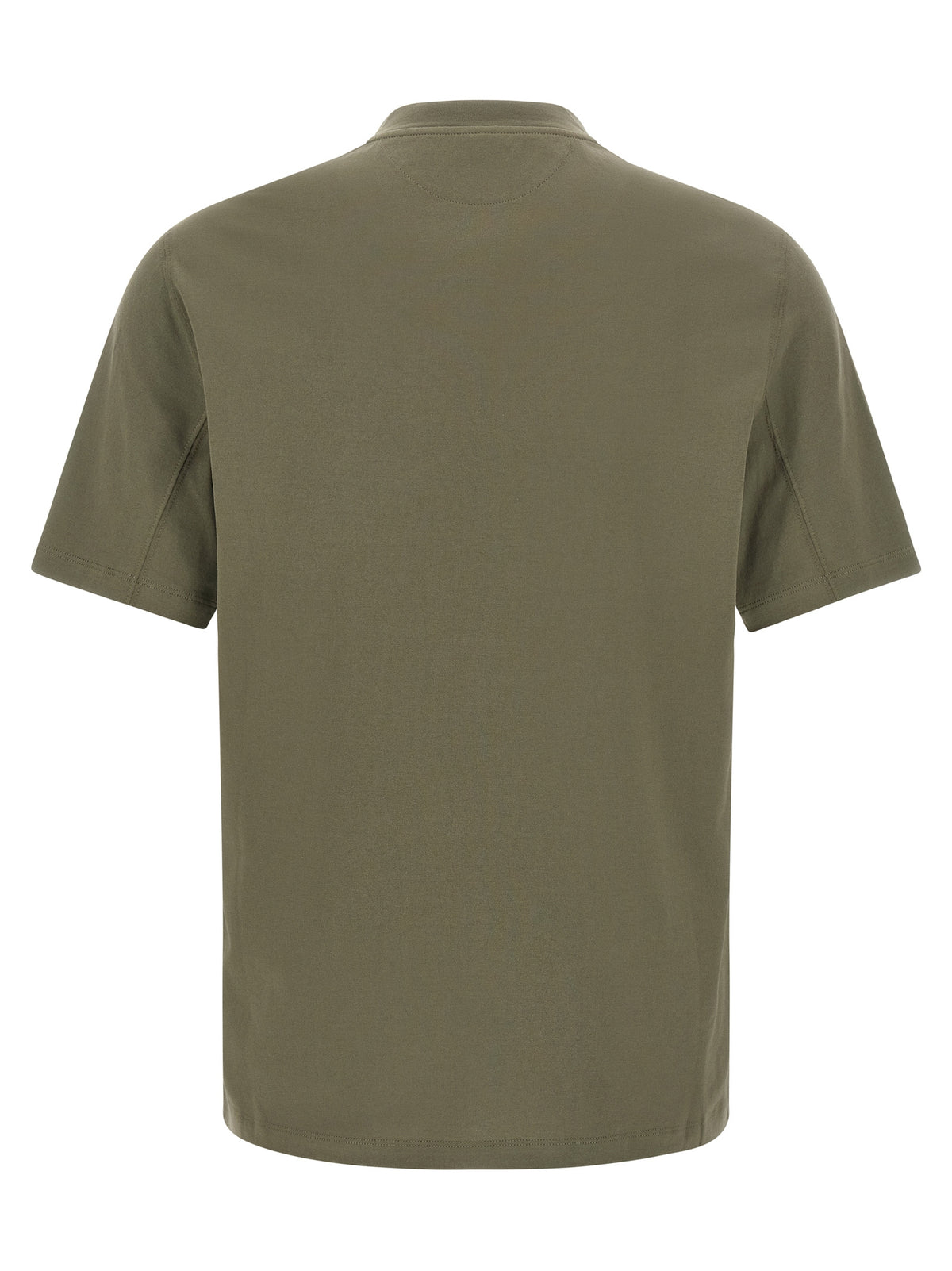 Brunello Cucinelli Bicolor Cotton T-Shirt