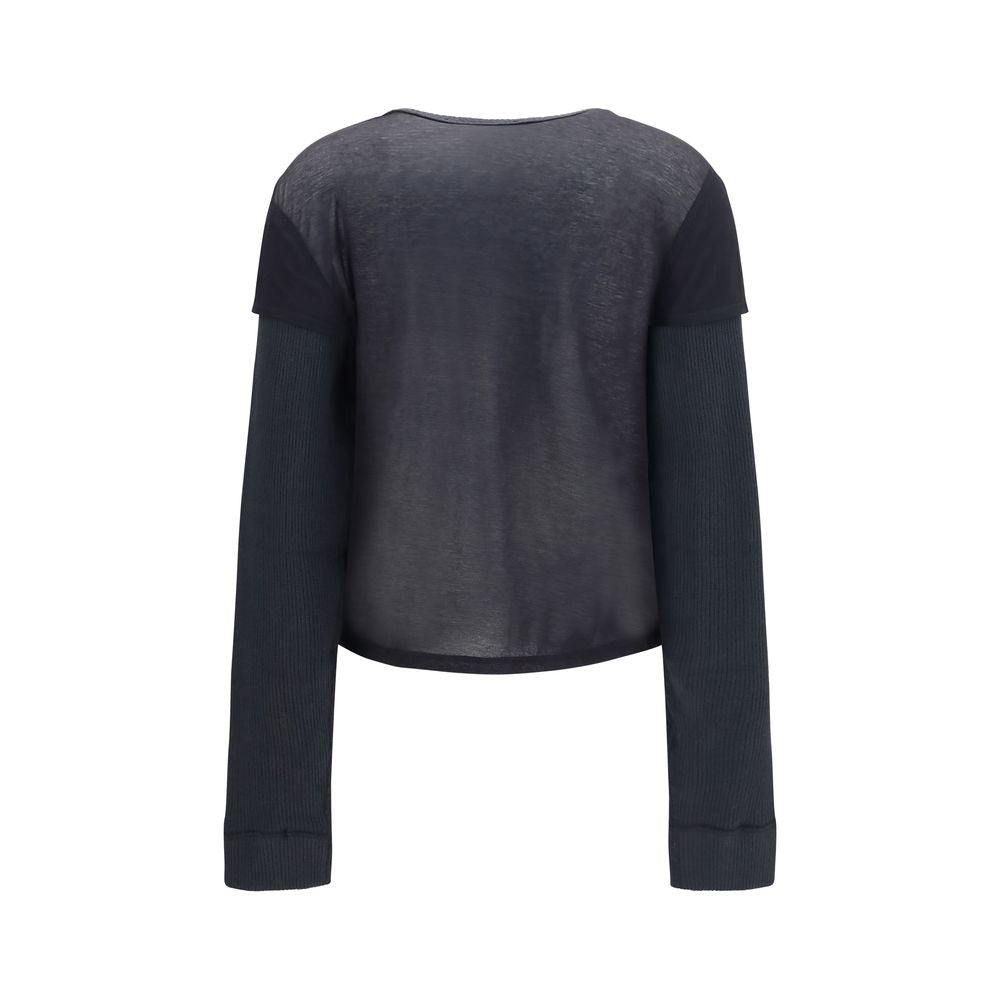 Our Legacy Black Cotton Cardigan